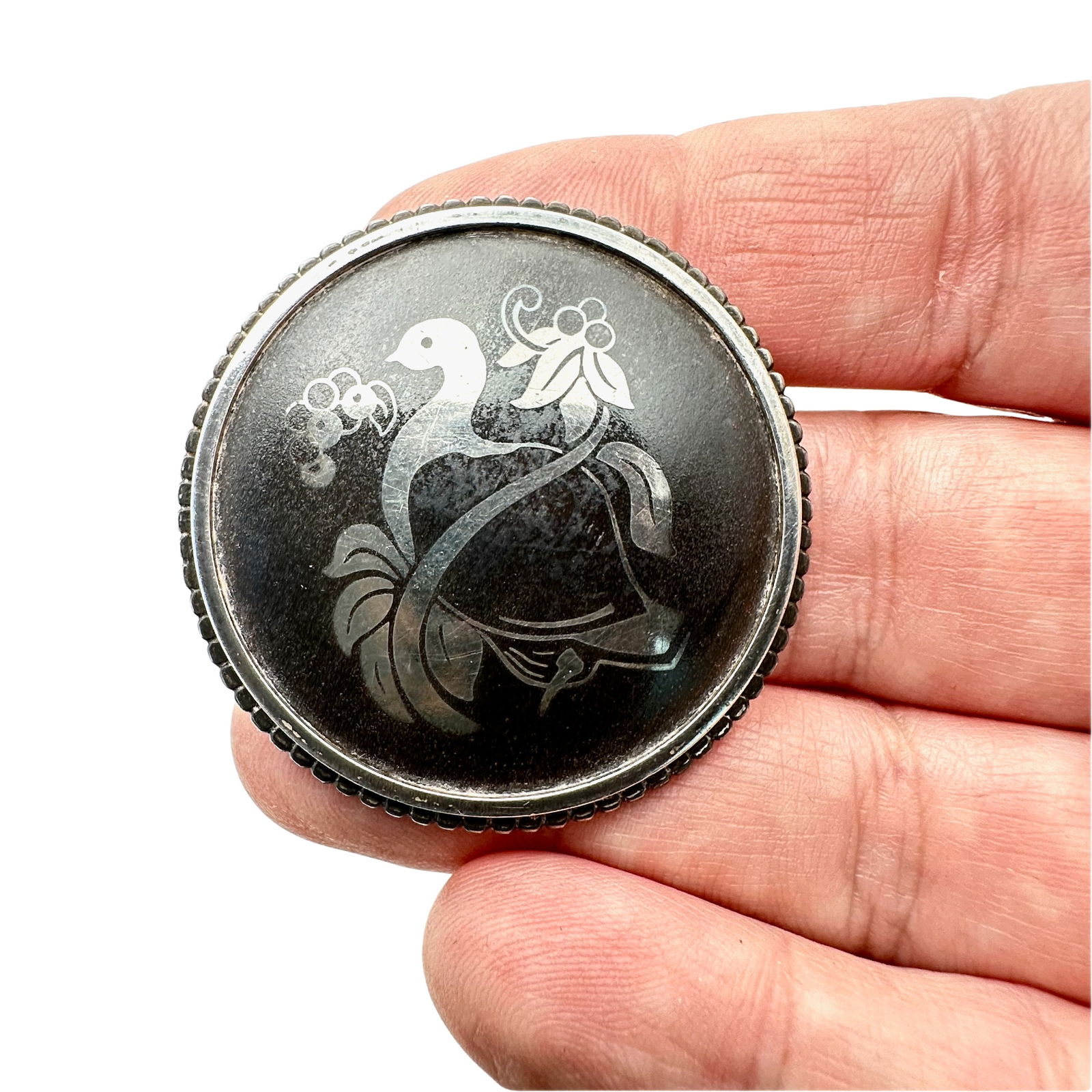 George Jensen Sterling Brooch  Harald Neilson #5014 (1 of 2)