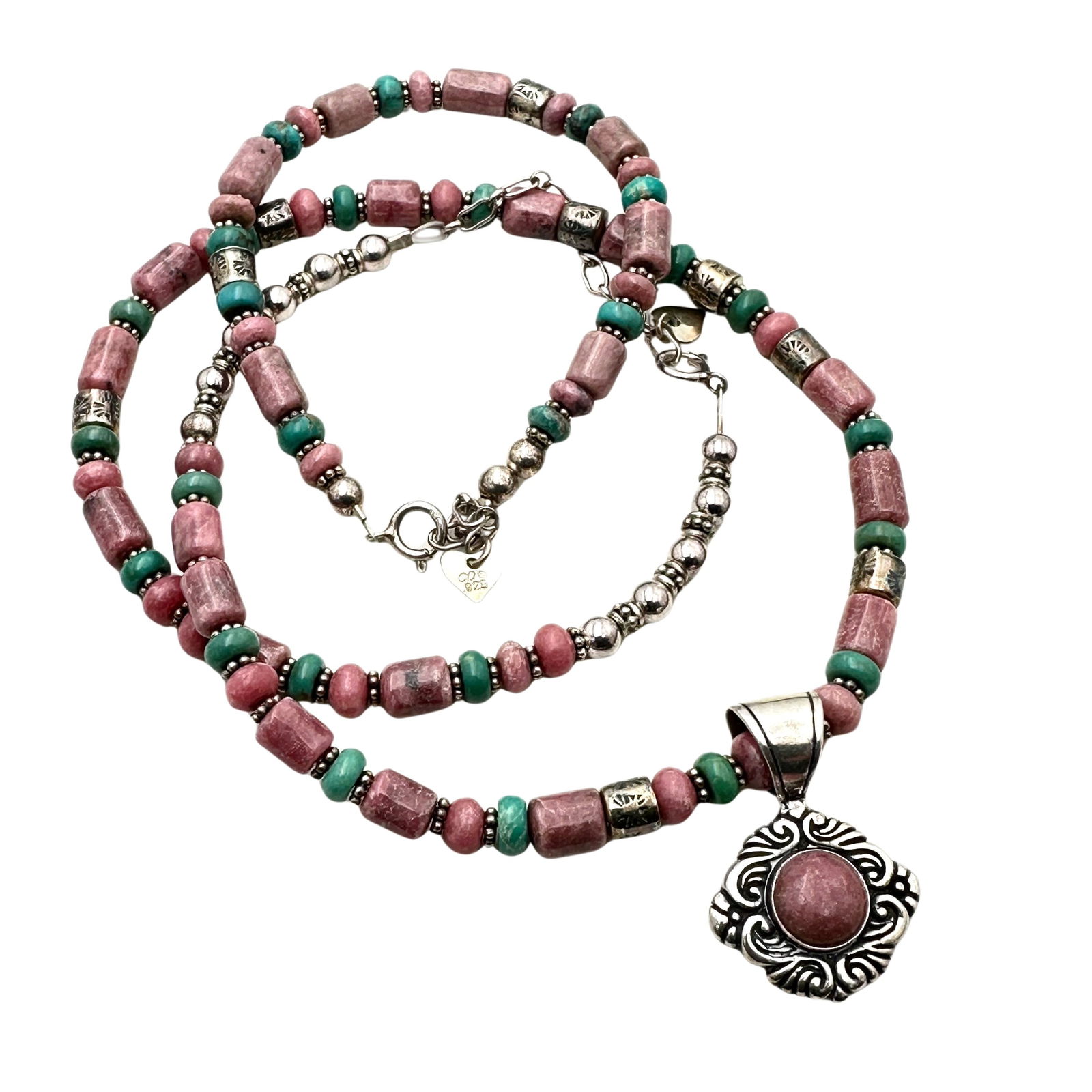 American Southwest Gemstone Necklace Bracelet Set (1 of 2)