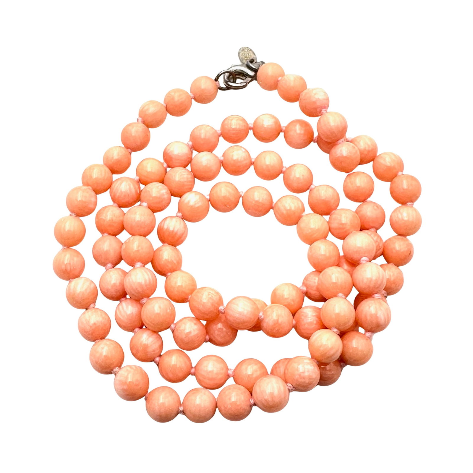 Angel Skin Coral Beach 24 Inch Necklace: Angel Skin Coral Beach 24 Inch Necklace