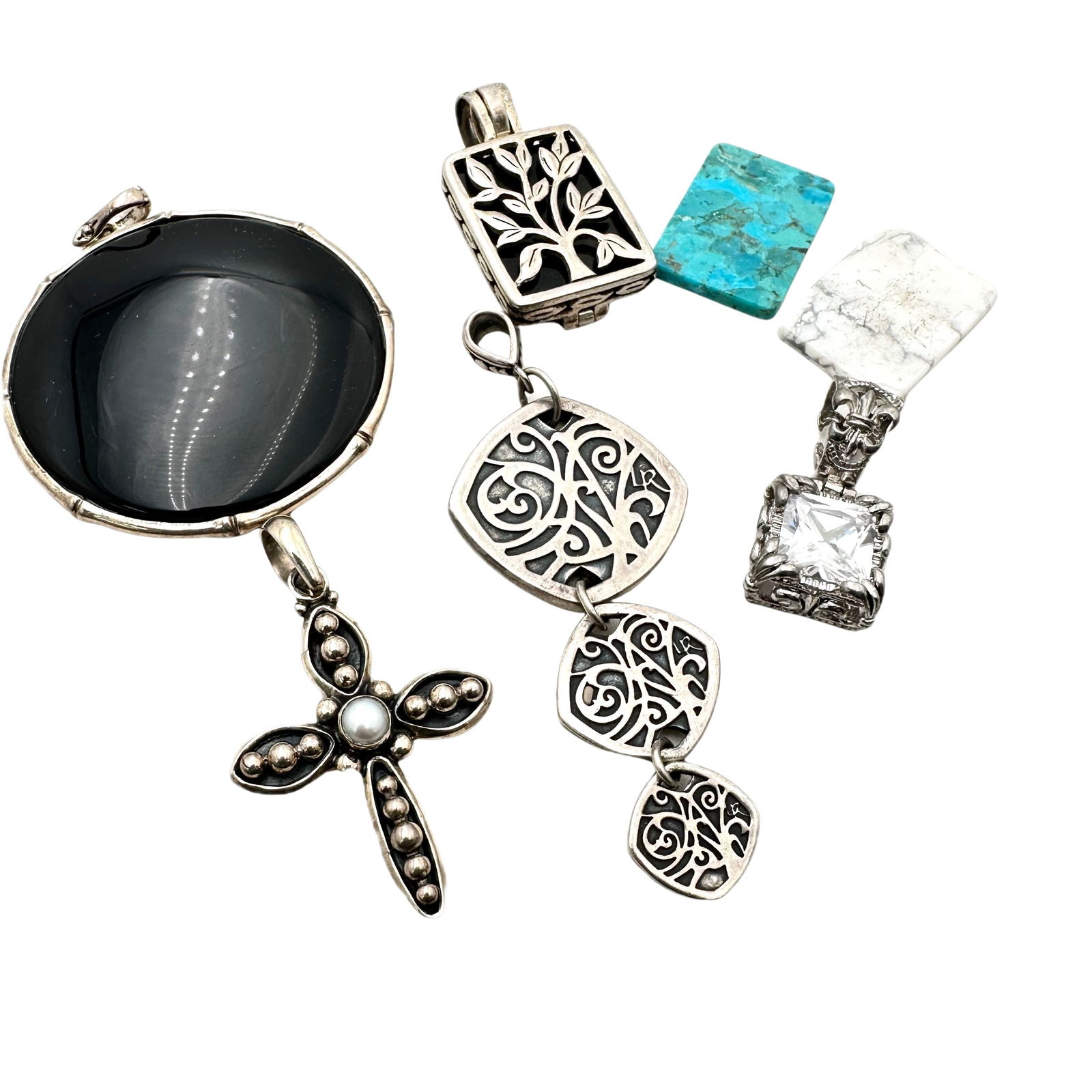 Silpada Sterling Silver Pendant Jewelry Lot (1 of 2)