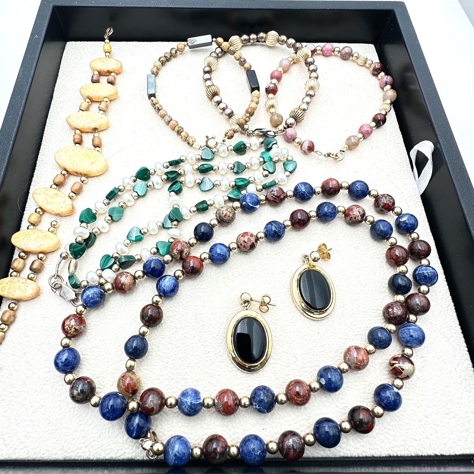 Vintage Gold Filled Lot of Necklaces Bracelets Earrings (1 of 2)