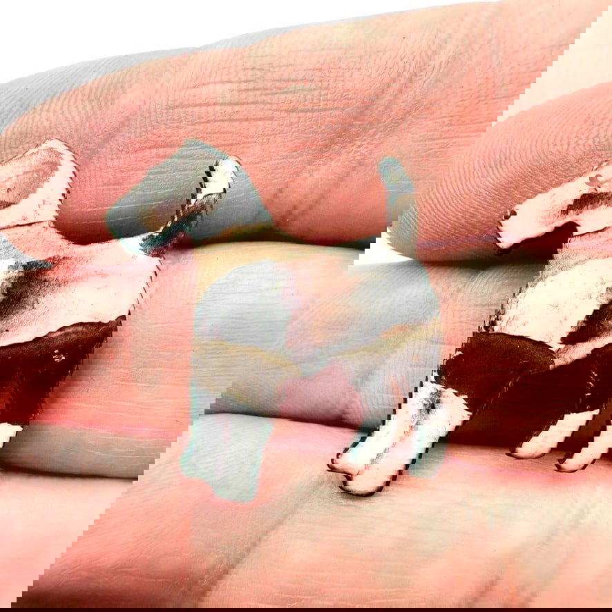 Vintage Copper Petite Dog Brooch Pin Jack Russell Terrier (1 of 3)