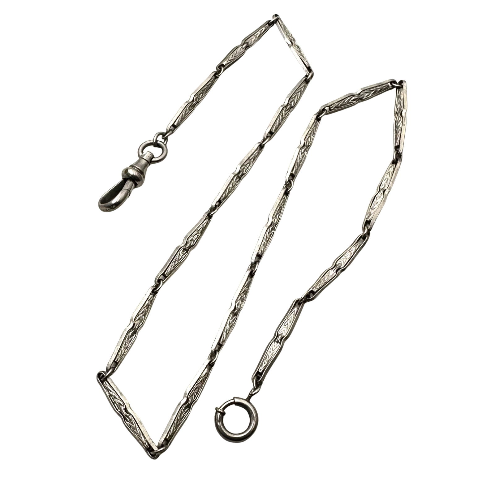 Antique Pocket Watch Chain 12 Inch Length (1 of 3)