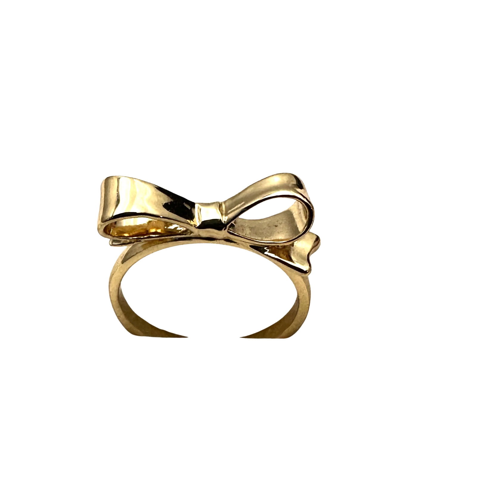 Kate Spade Gold Plated Bow Ring Size 7 Unworn Condition (1 of 3)
