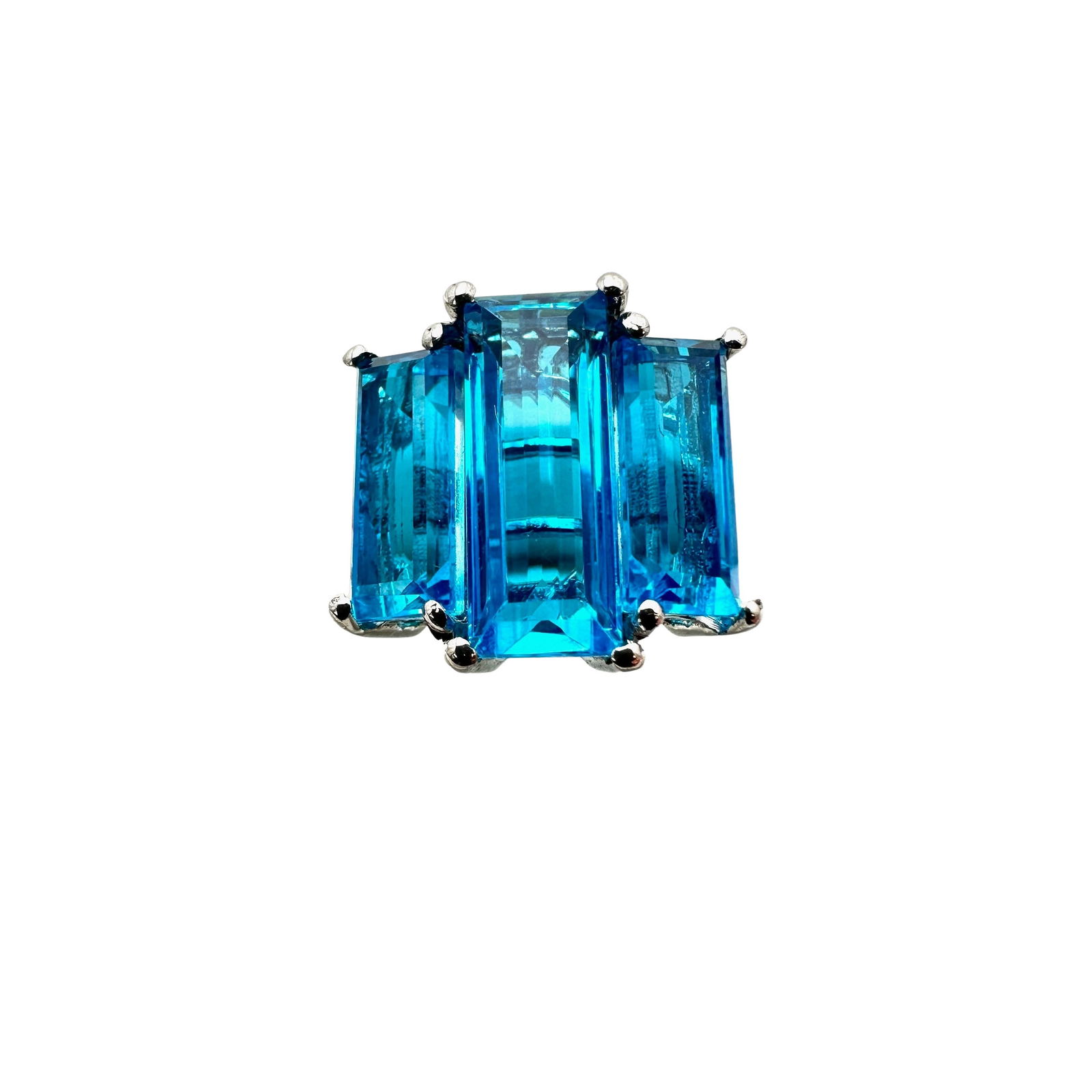 JTV Carribean Quartz Sterling Silver Ring Size 10 Unworn Condition: JTV Carribean Quartz Sterling Silver Ring Size 10 Unworn Condition