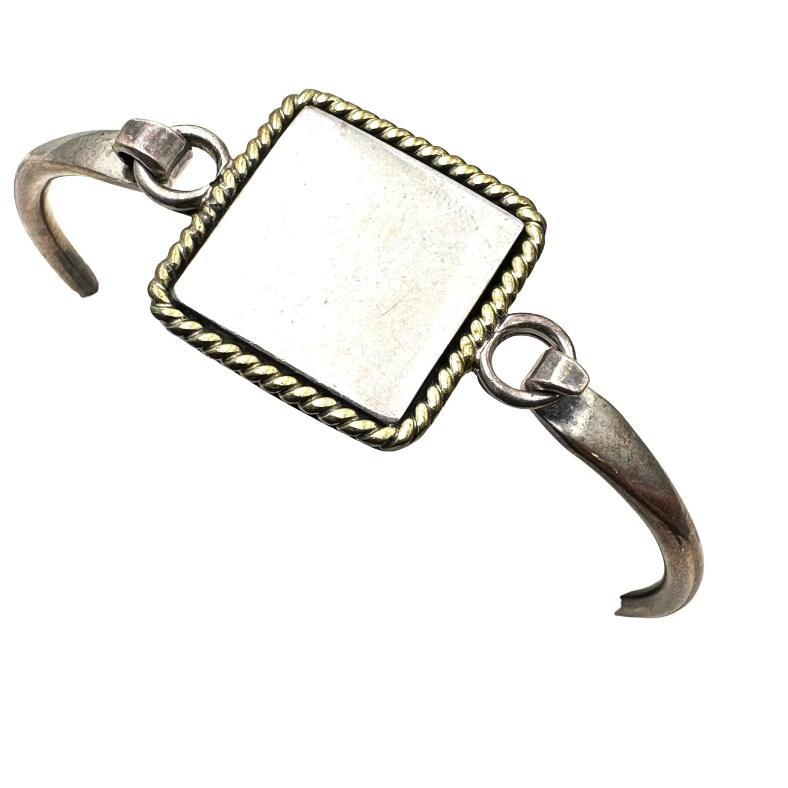 Vintage Sterling Silver Bracelet Size 7 Inch Perfect for Engraving 22 Grams: Vintage Sterling Silver Bracelet Size 7 Inch Perfect for Engraving 22 Grams