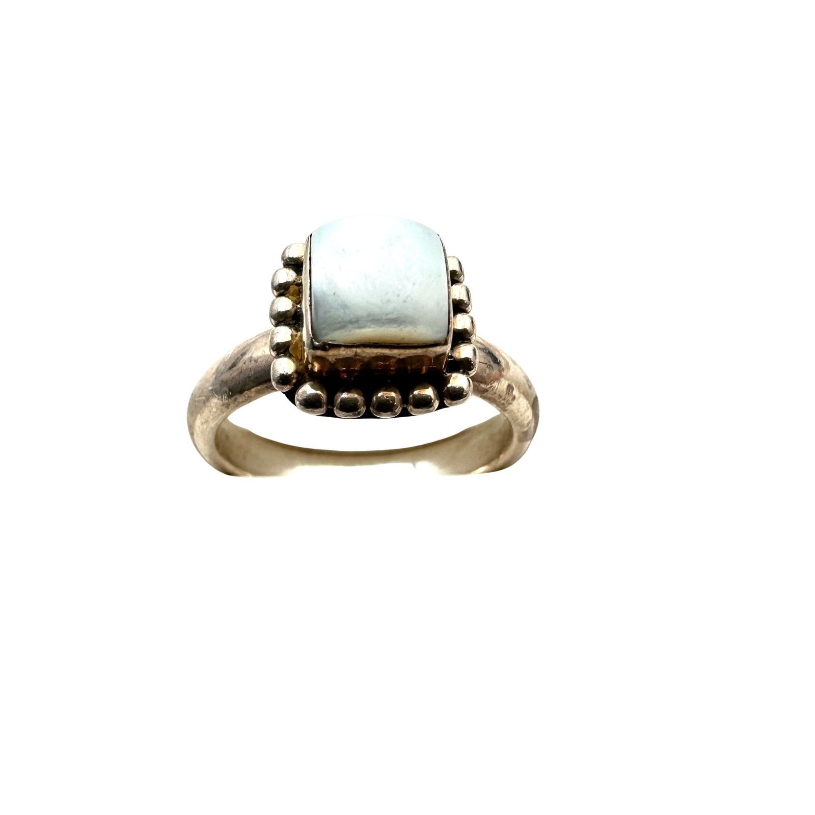 Silpada Sterling Silver Pearl Ring Size 8 (1 of 2)