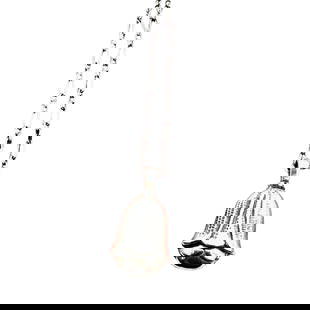 Vintage Georg Jensen Sterling Silver Necklace 17 Inch Chain 2007 Original Box: Vintage Georg Jensen Sterling Silver Necklace 17 Inch Chain 2007 Original Box