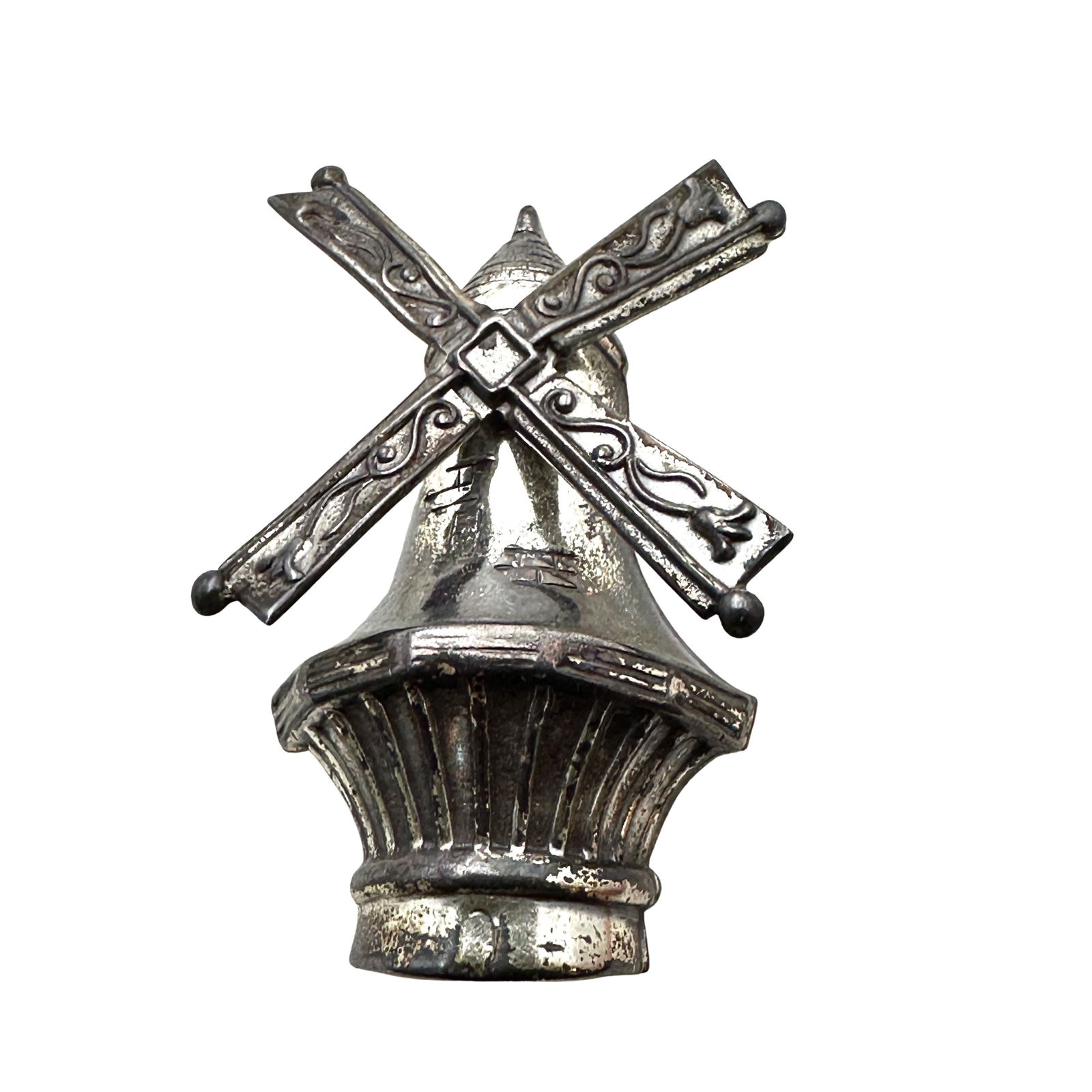 Vintage Lang Sterling Silver Wind Mill Brooch Pin 1.75 Inch (1 of 2)
