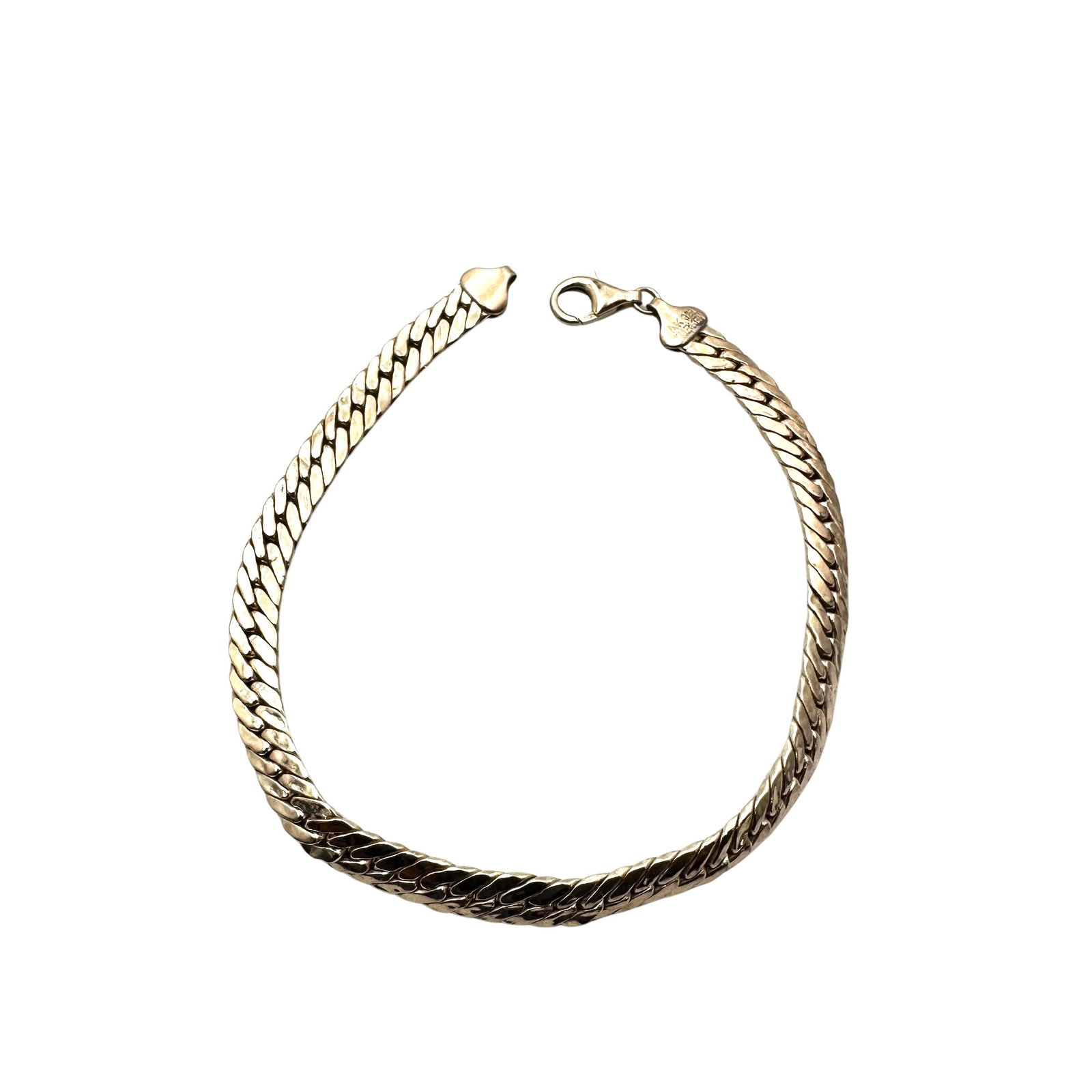 Sterling Silver Chain Bracelet 8 Inch: Sterling Silver Chain Bracelet 8 Inch