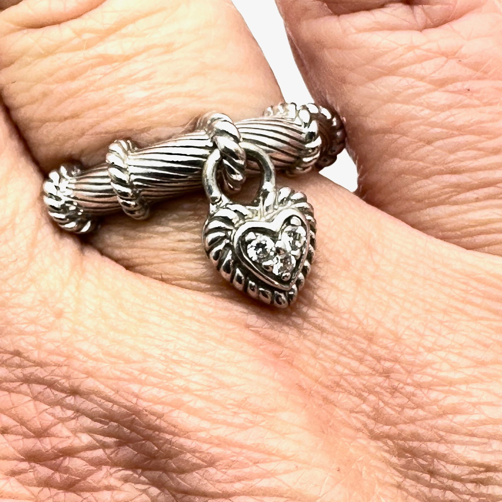 クロムハーツ925 Silver Ring Chrome Hearts 925 Silver Ring - Etsy