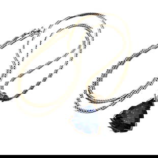 Ross Simons Purple CZ Rose Gold Over Sterling Silver Pendant Necklace 22 Inch Chain Weight 23 Grams: Ross Simons Purple CZ Rose Gold Over Sterling Silver Pendant Necklace 22 Inch Chain Weight 23 Grams
