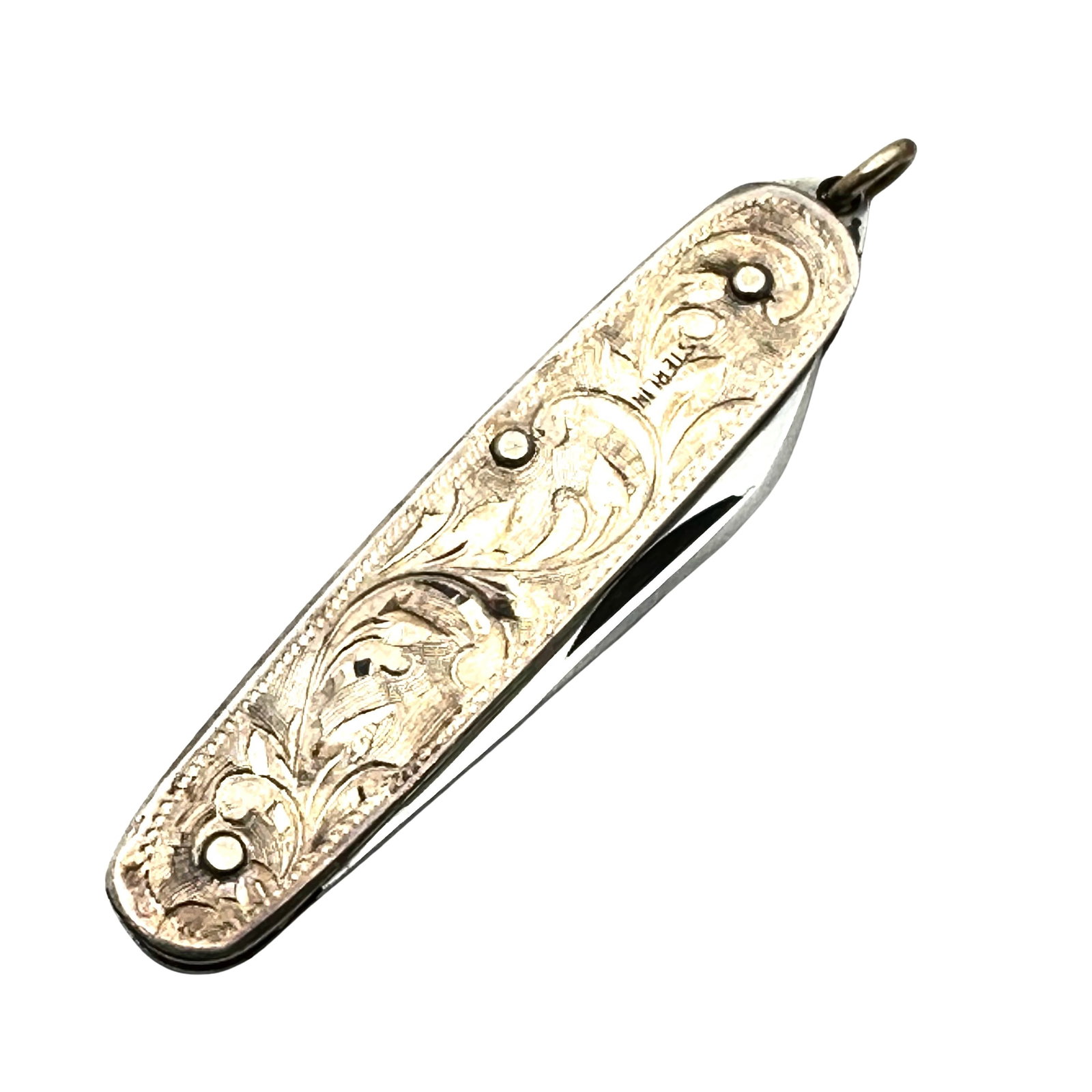 Antique Gold Filled Pocket Knife 2 Inch Length: Antique Gold Filled Pocket Knife 2 Inch Length