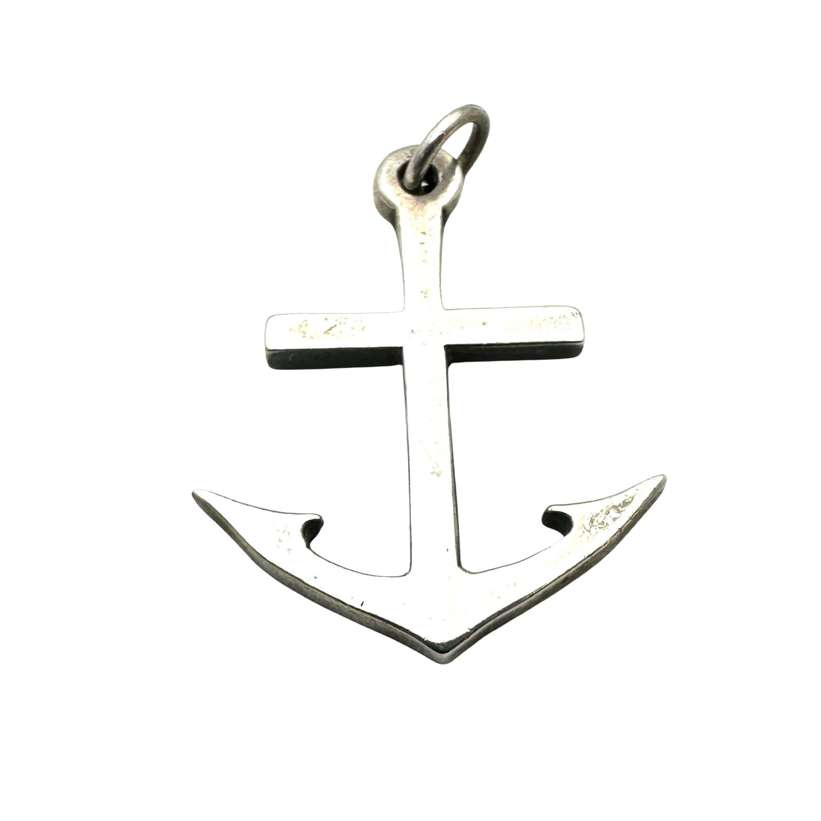 James Avery Sterling Silver Anchor Pendant for Necklace 1.5 Inch (1 of 2)
