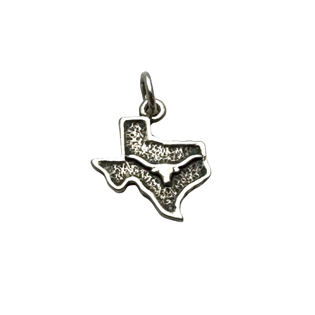 James Avery Texas State Charm Longhorn Cattle Sterling Silver 1/2 Inch: James Avery Texas State Charm Longhorn Cattle Sterling Silver 1/2 Inch