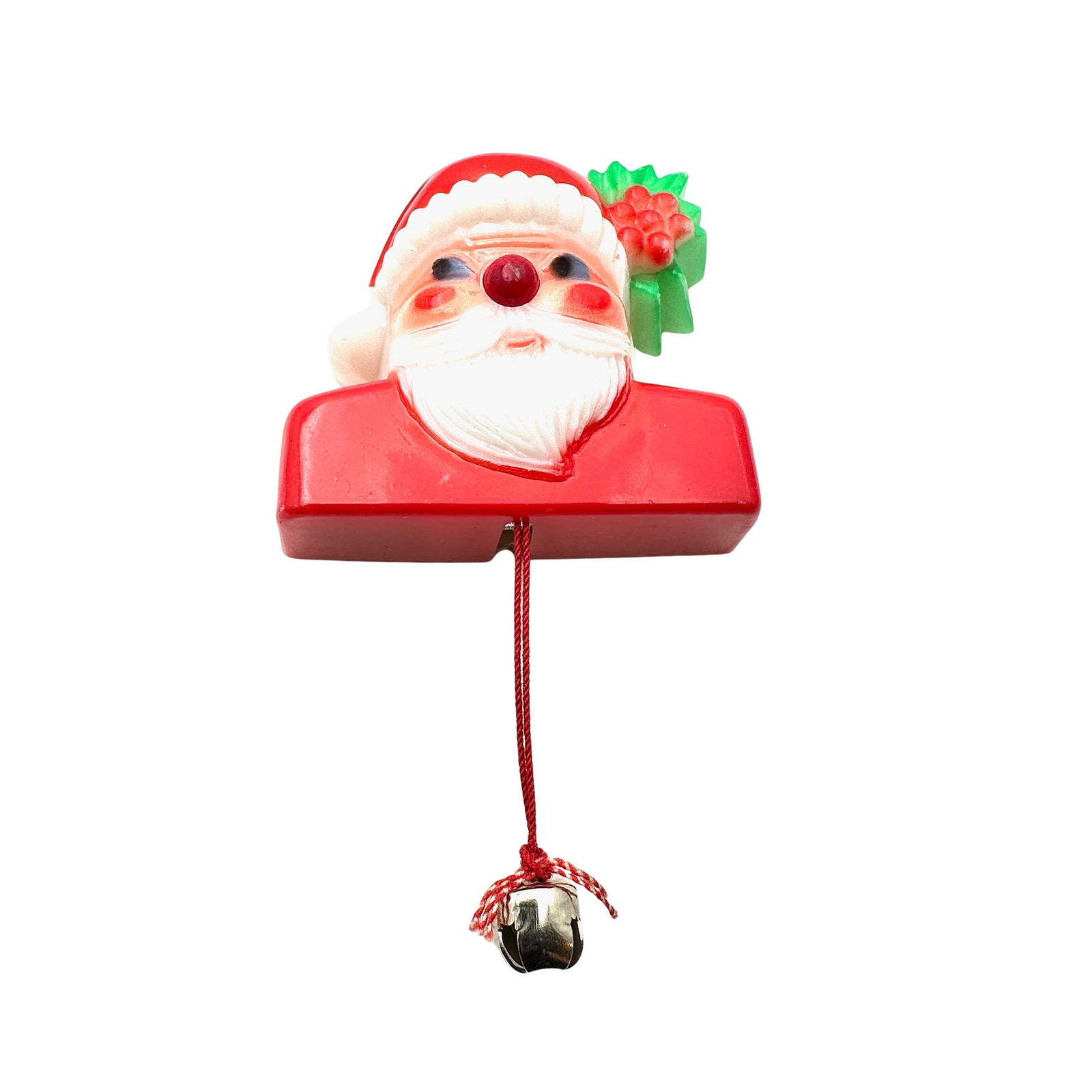 Vintage Retro Santa Light Up Brooch Pin Battery Operated Plastic 2.5 Inch May Need New Battery: Vintage Retro Santa Light Up Brooch Pin Battery Operated Plastic 2.5 Inch May Need New Battery