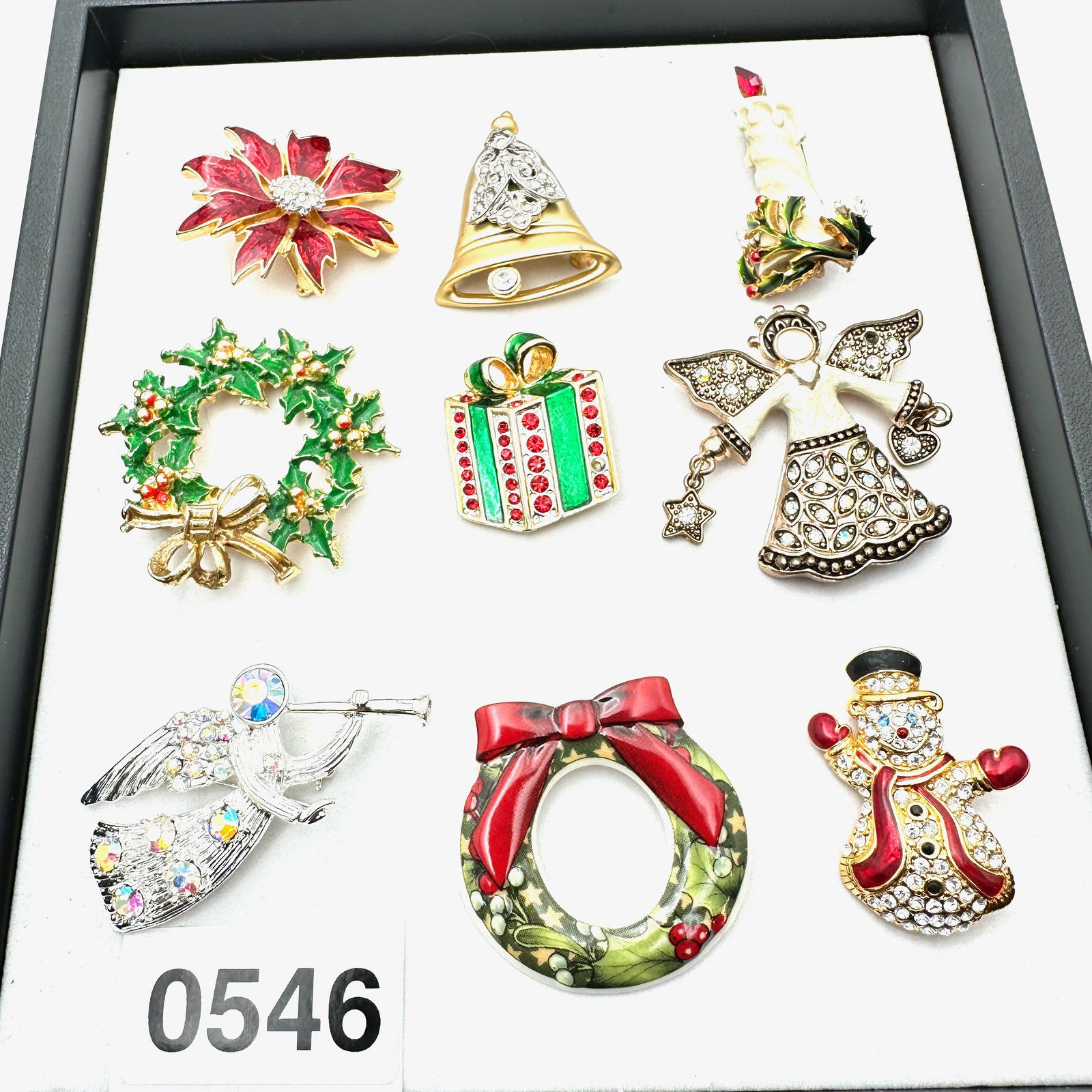 Vintage Jewelry Group Lot Christmas Holiday Winter Brooches Pins Angel Snowman Candle Bell: Vintage Jewelry Group Lot Christmas Holiday Winter Brooches Pins Angel Snowman Candle Bell