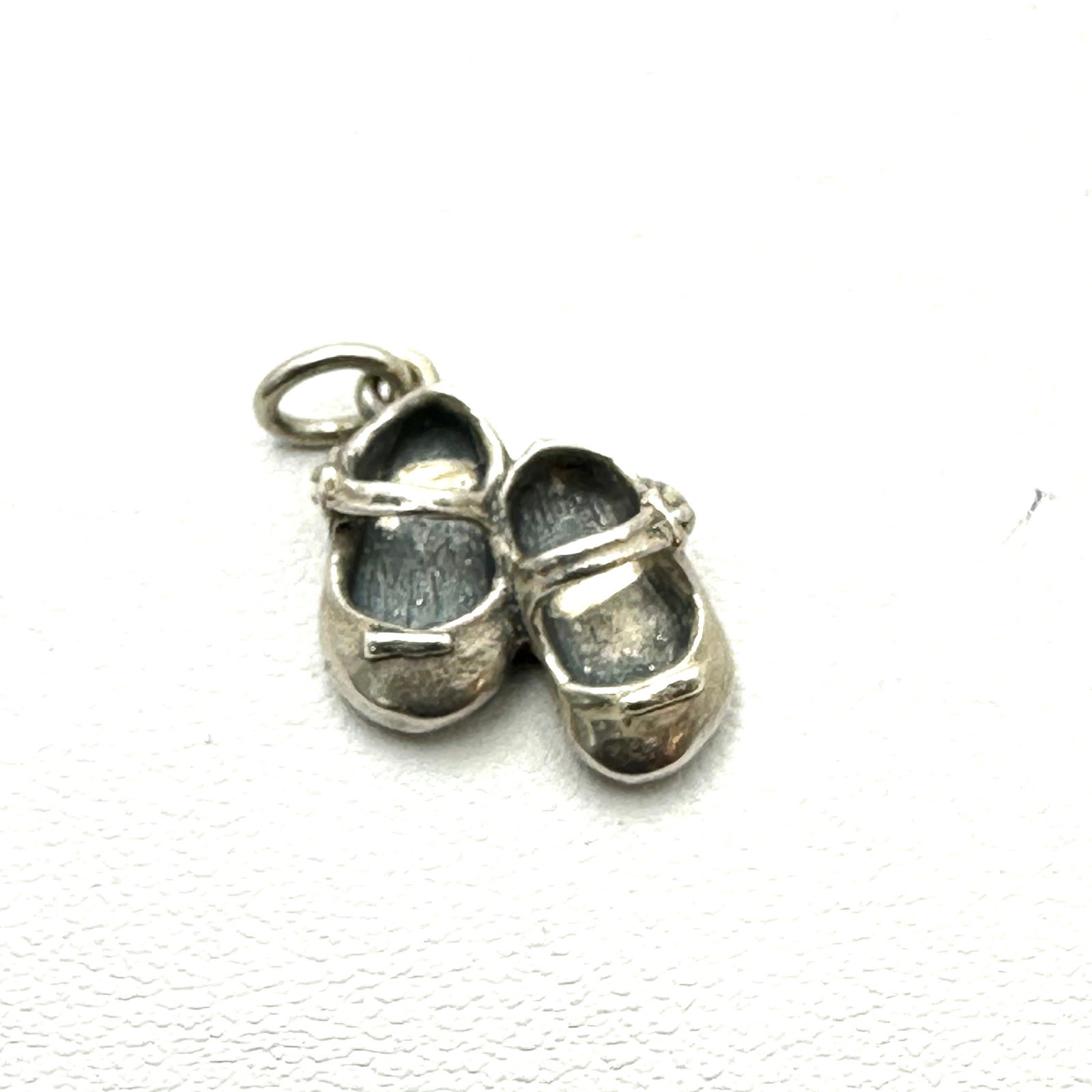 James Avery Sterling Silver Children's Shoes Charm 3/4 Inch (1 of 2)