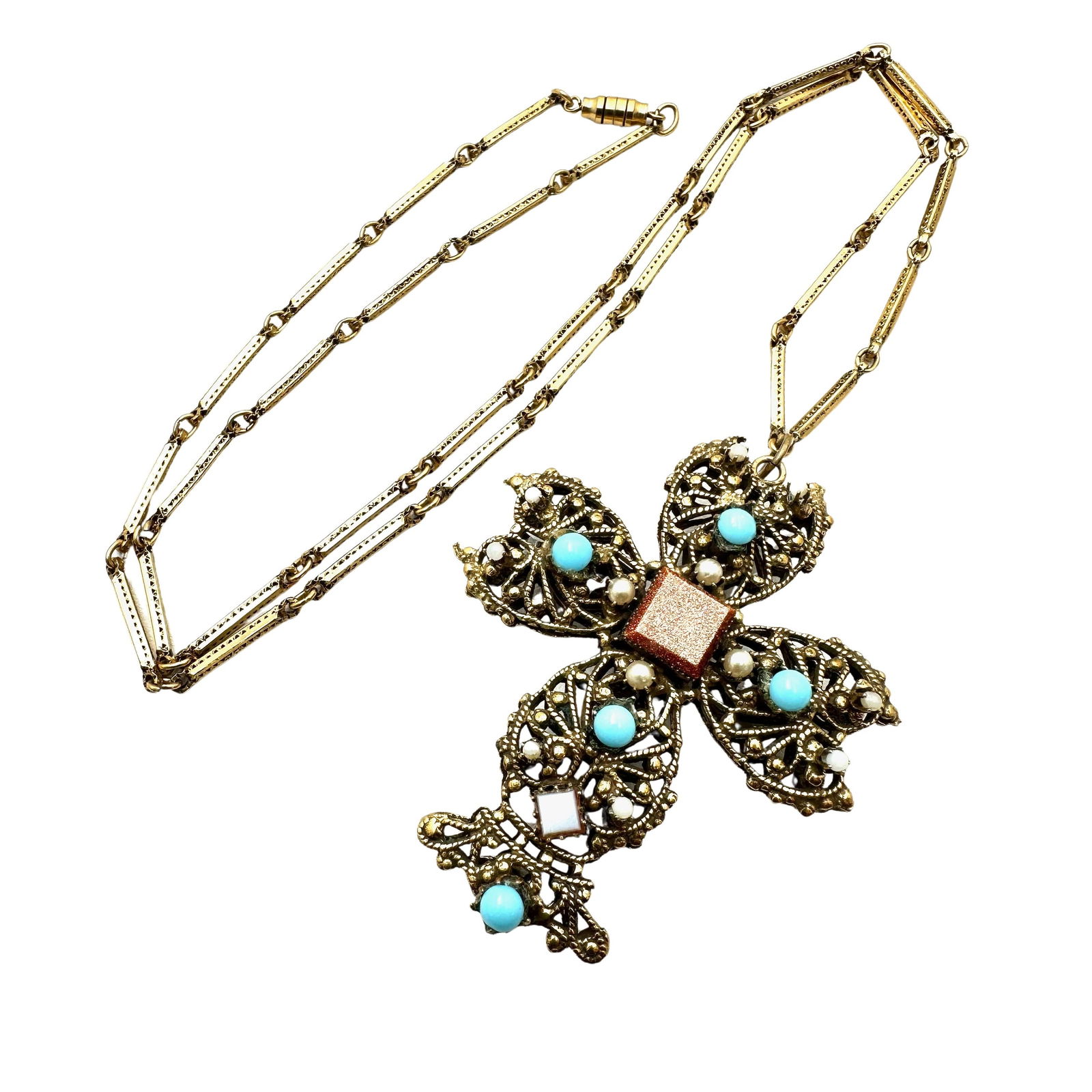 Jay King Mine Finds Yellow Gemstone Sterling Silver Necklace 18 to 20 Inch (1 of 2)