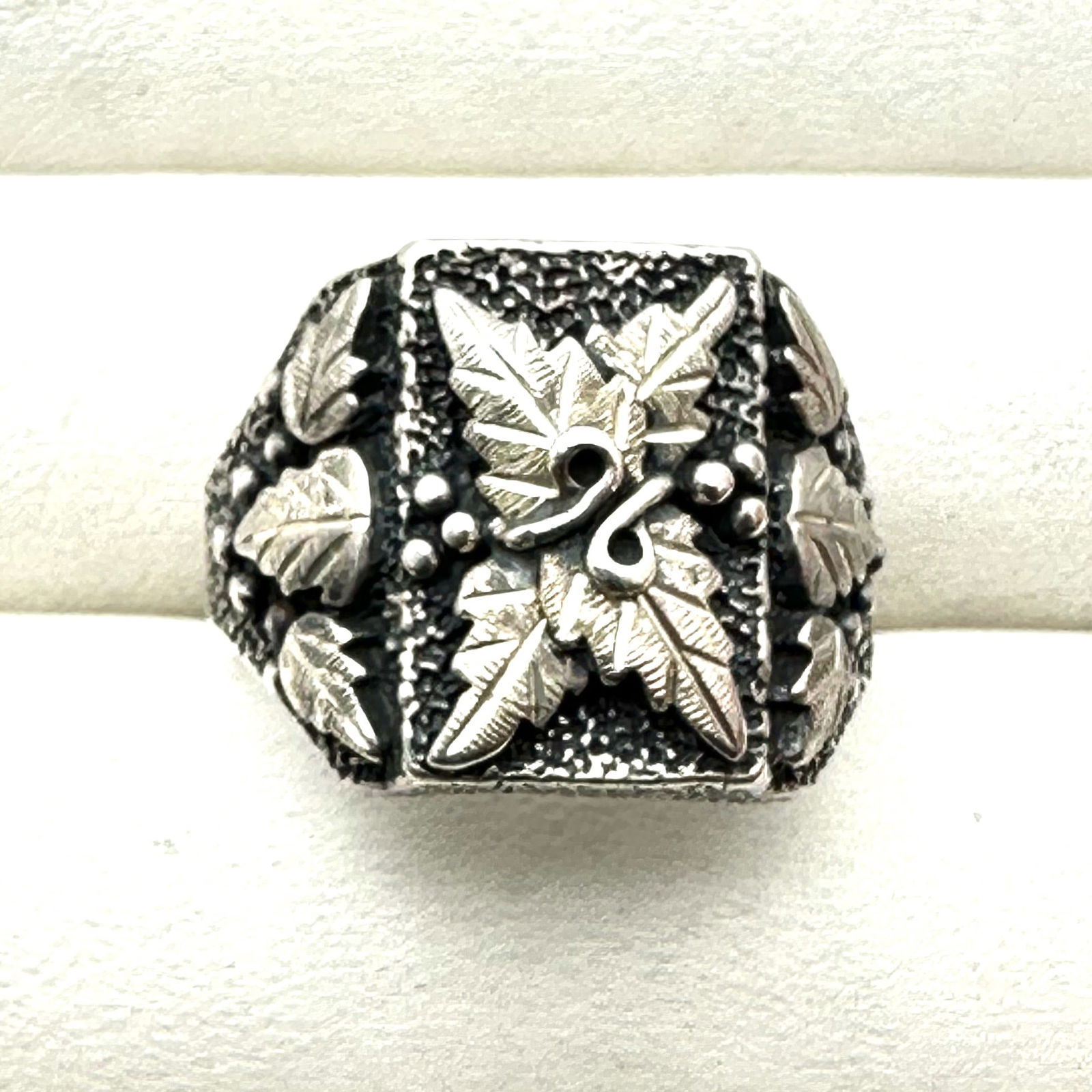 Vintage Sterling Silver Statement Ring Size 12 Weight 11 Grams (1 of 2)