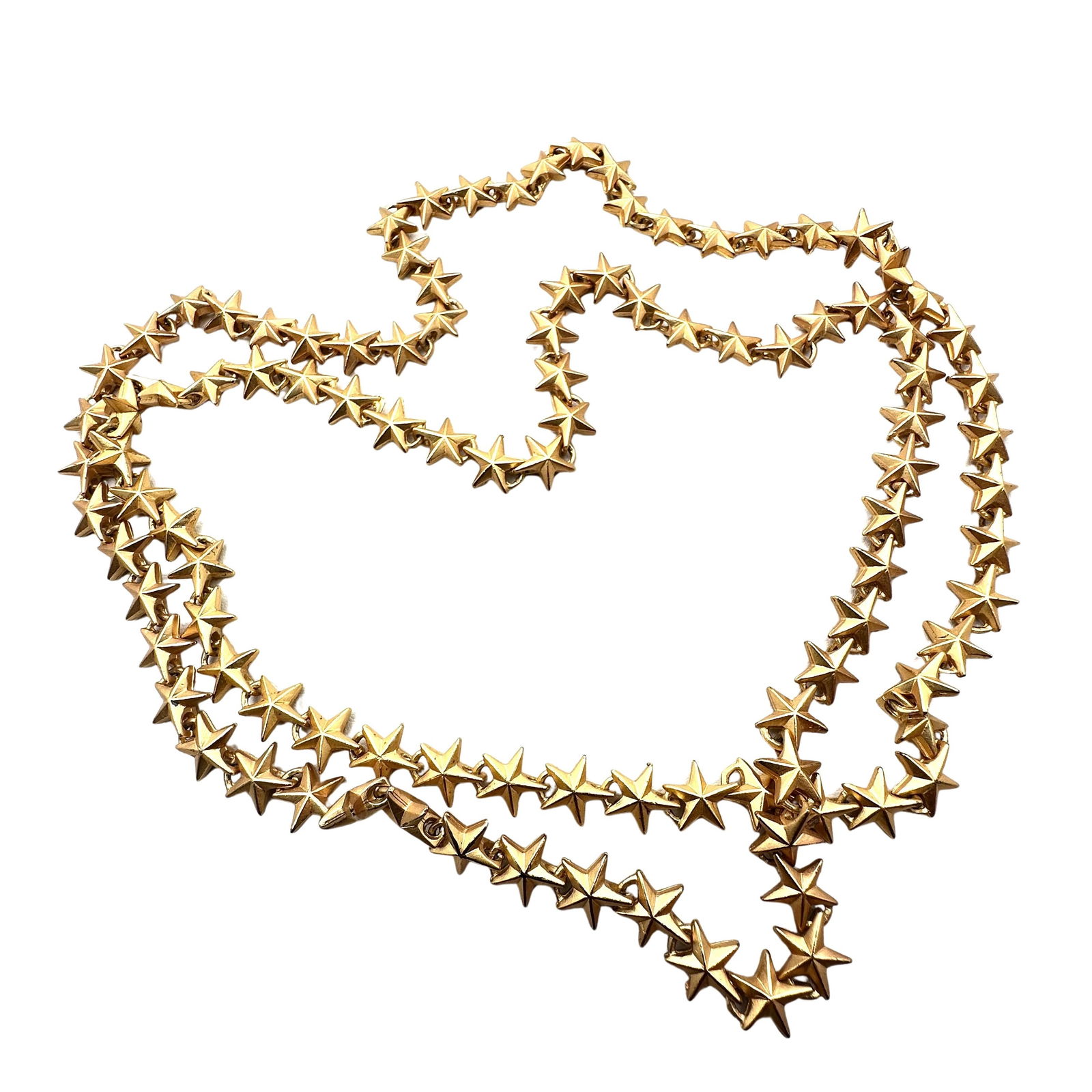 Vintage Green Jade Gold Tone 3 Inch Brooch Pin and 1 Inch Clip Earrings Set (1 of 2)