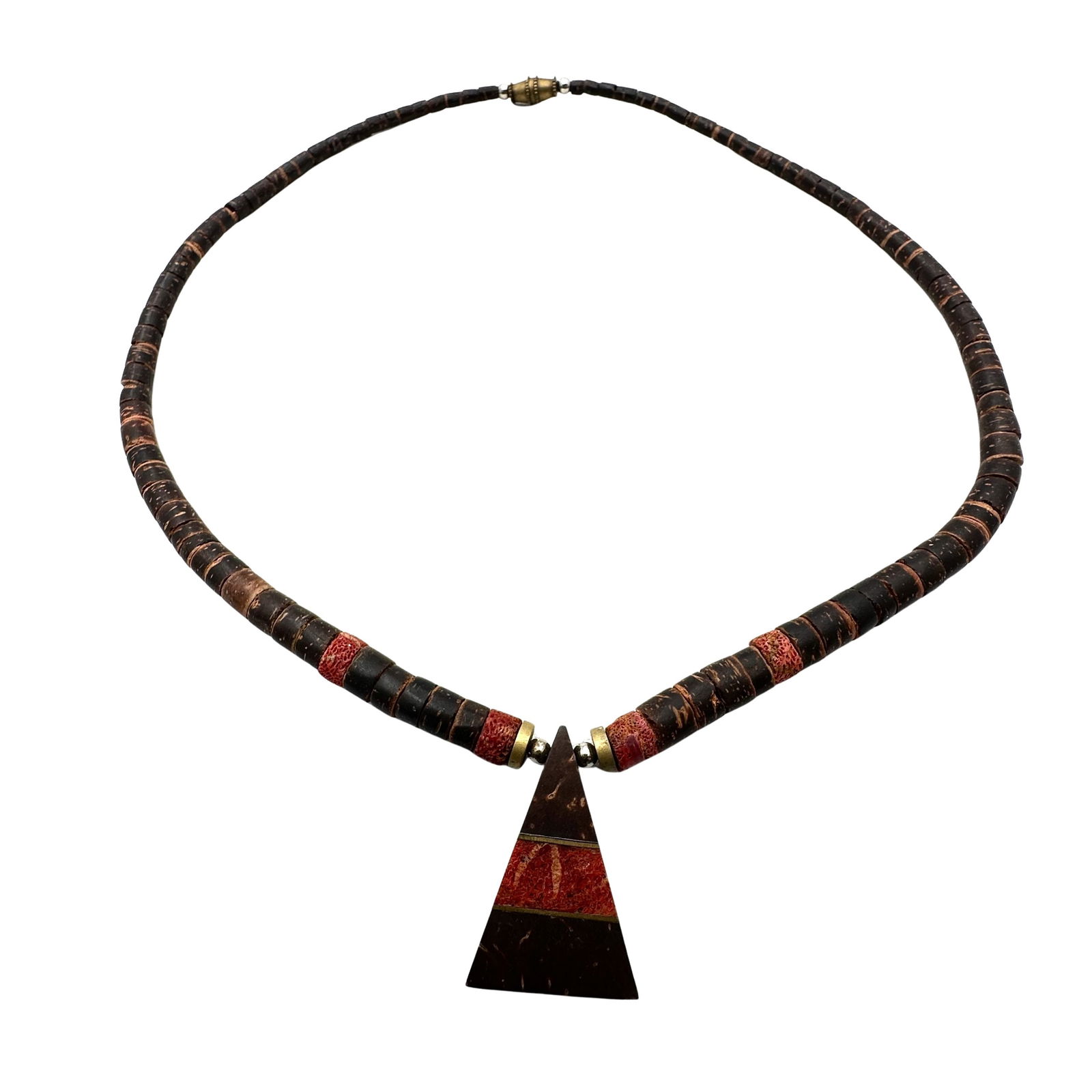 Vintage Clear Crystal Sterling Silver Rosary Necklace (1 of 2)