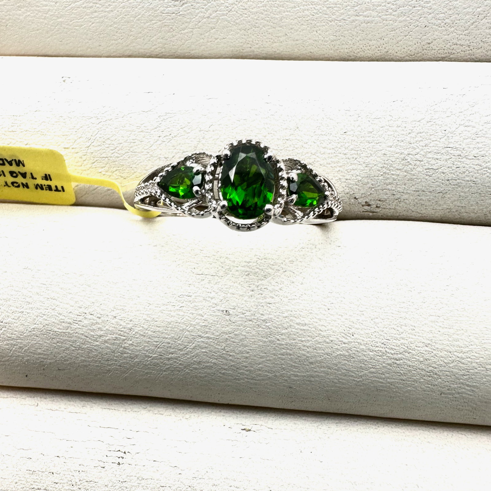 Chrome Diopside Sterling Silver Ring Size 9 Original Tag: Chrome Diopside Sterling Silver Ring Size 9 Original Tag