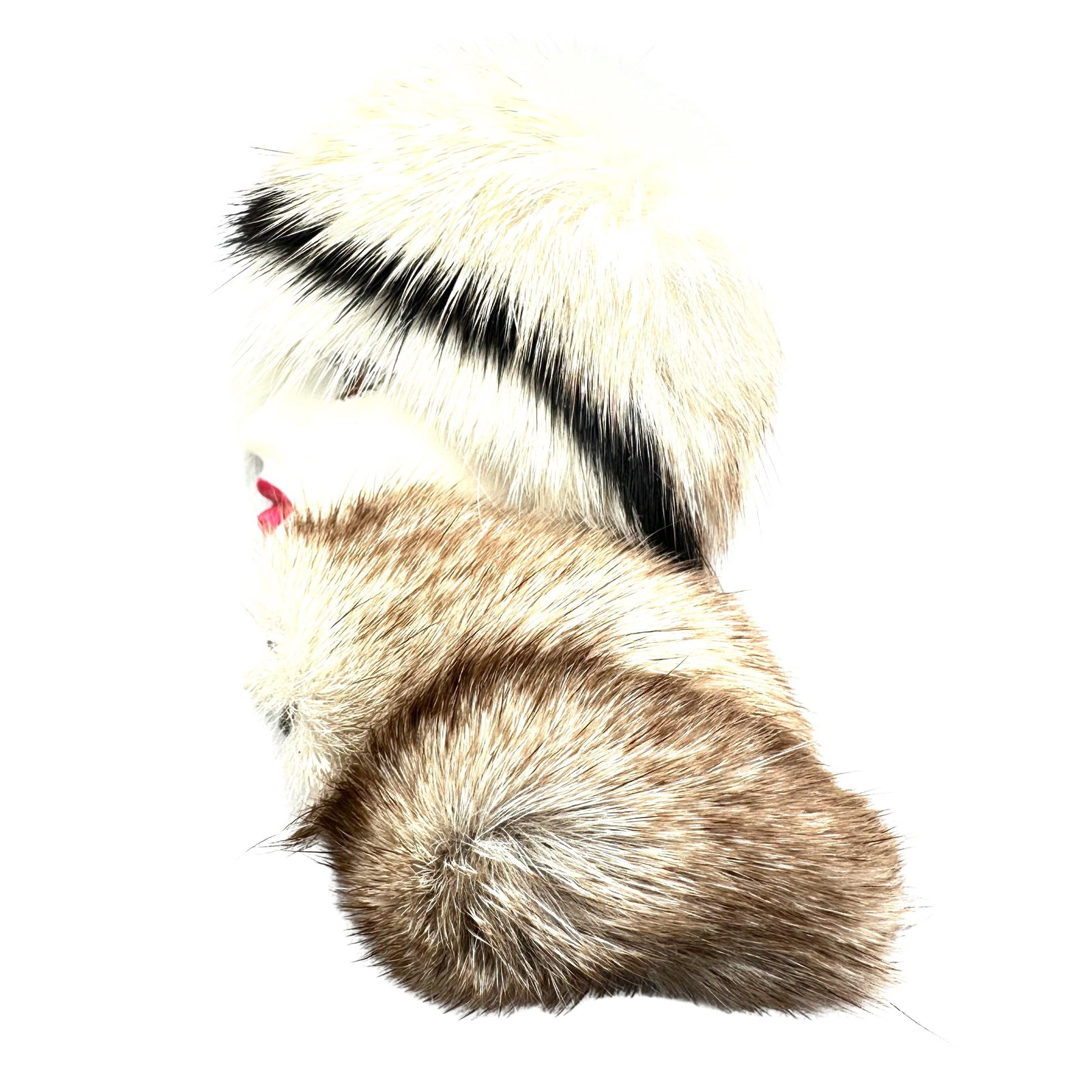 Vintage Lady with Fur Hat Brooch Pin 3 Inch: Vintage Lady with Fur Hat Brooch Pin 3 Inch