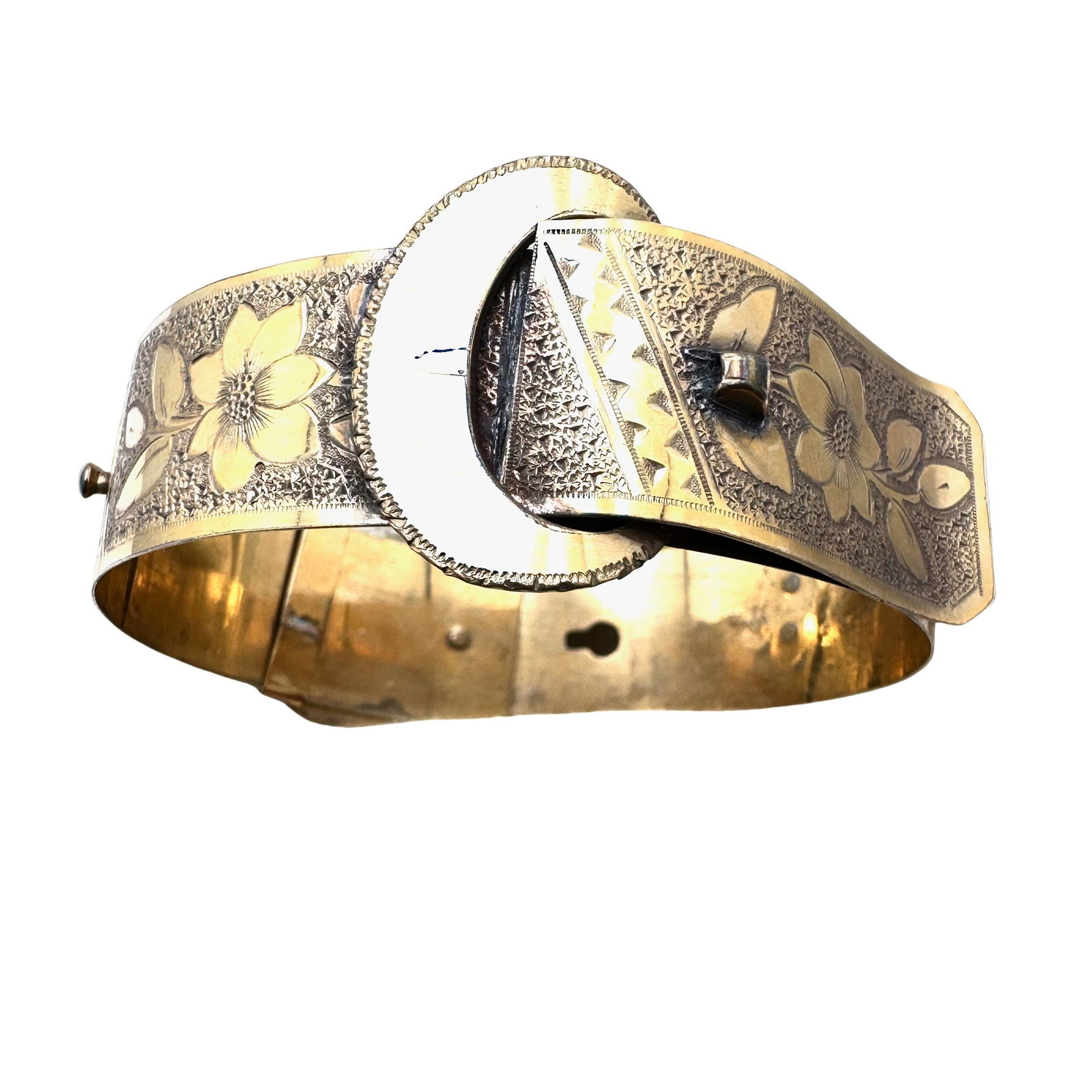 Antique Gold Filled Buckle Bracelet (1 of 2)