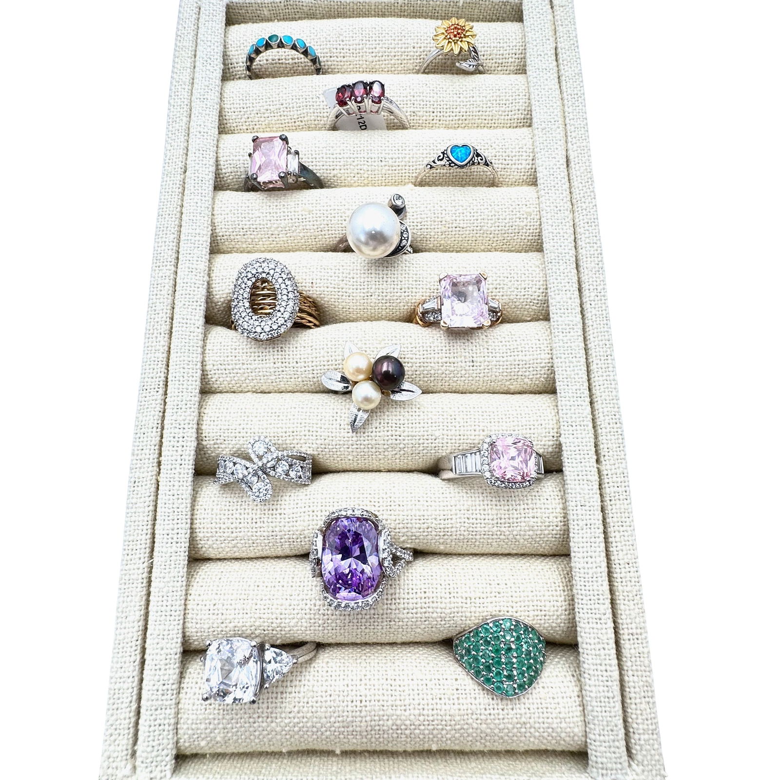 Jewelry Group Lot Sterling Silver Rings Variety of Sizes 65 Grams: Jewelry Group Lot Sterling Silver Rings Variety of Sizes 65 Grams