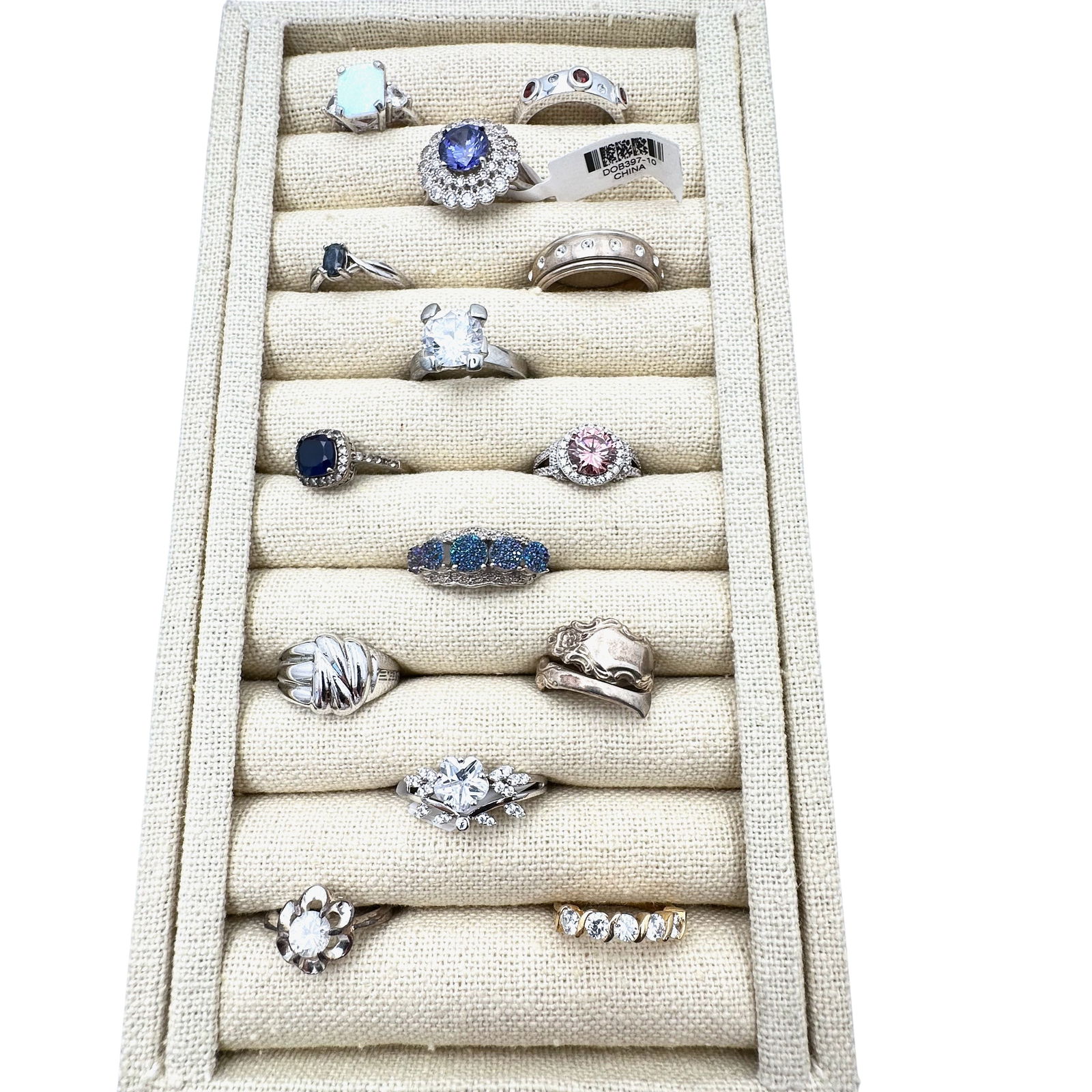 Jewelry Group Lot Sterling Silver Rings Variety of Sizes 68 Grams: Jewelry Group Lot Sterling Silver Rings Variety of Sizes 68 Grams