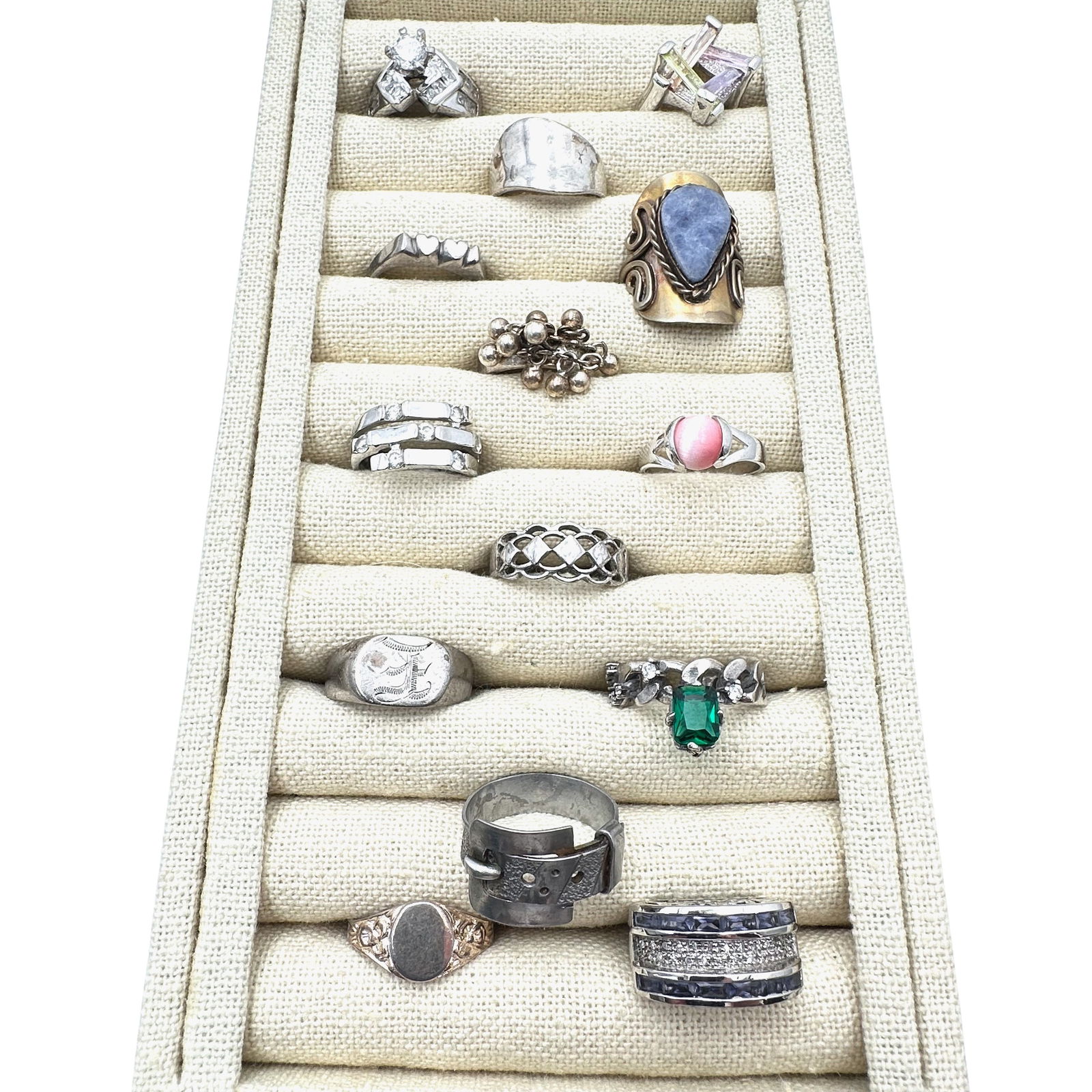 Jewelry Group of Costume Rings Variety of Sizes (1 of 2)