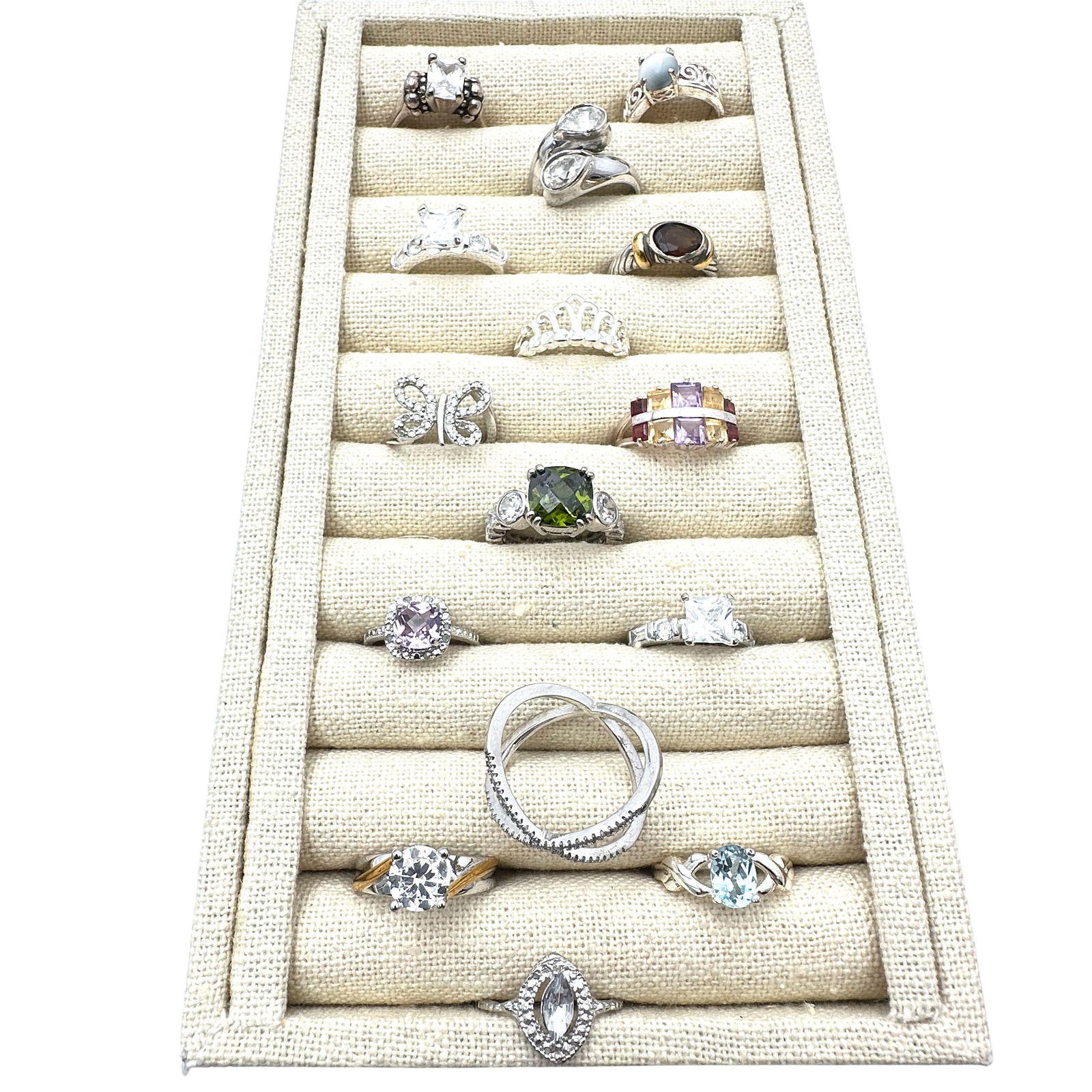 Jewelry Group of Costume Rings Variety of Sizes (1 of 2)