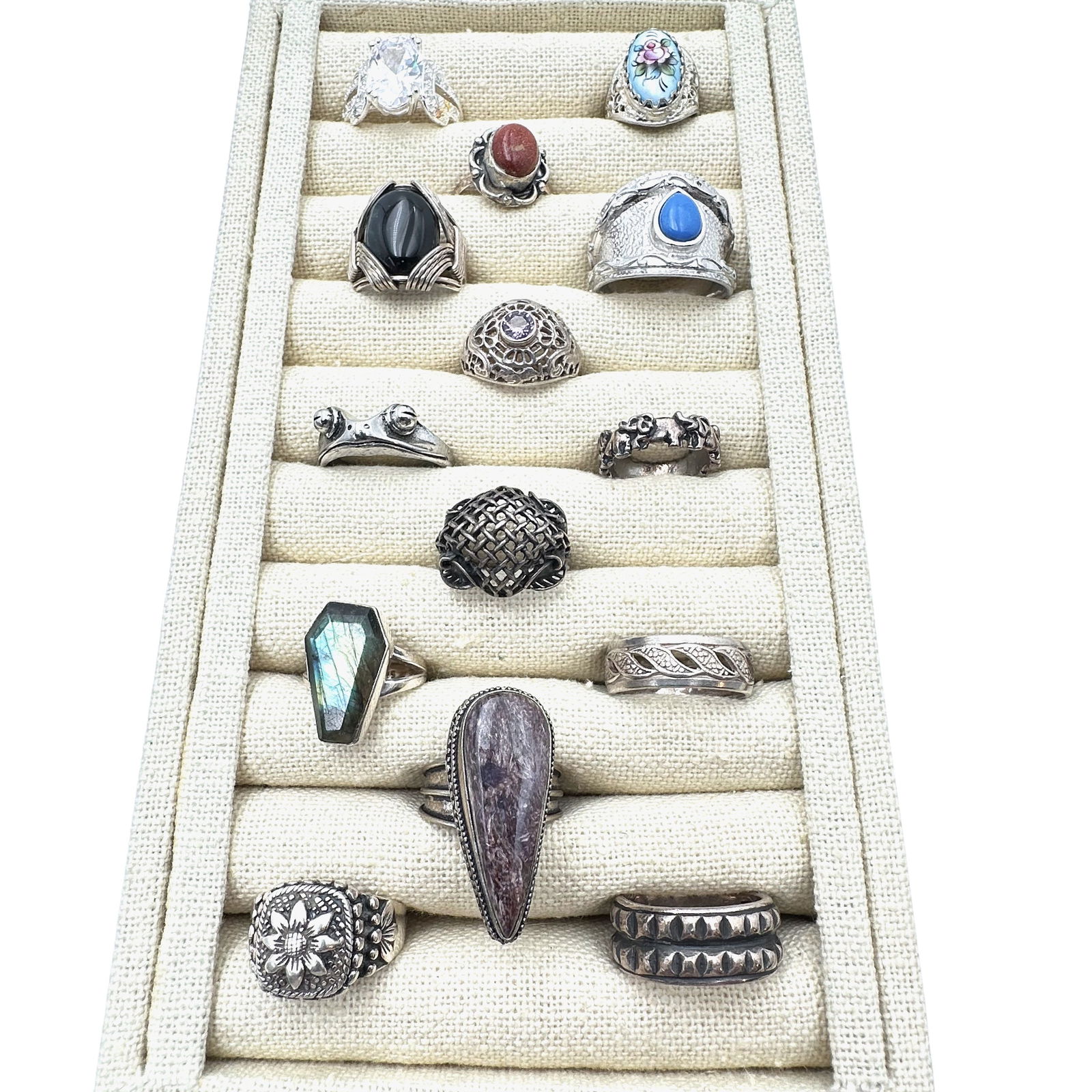 Jewelry Group of Costume Rings Variety of Sizes (1 of 2)