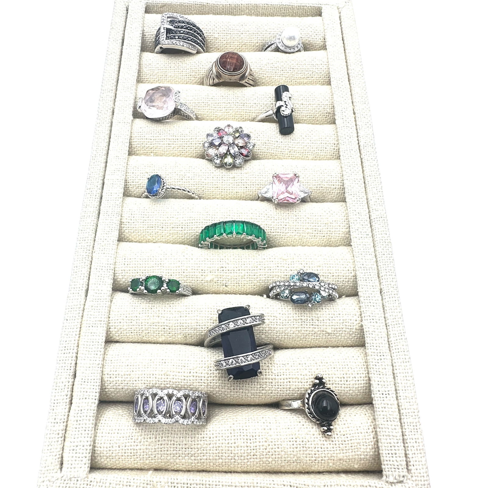 Jewelry Group of Costume Rings Variety of Sizes (1 of 2)