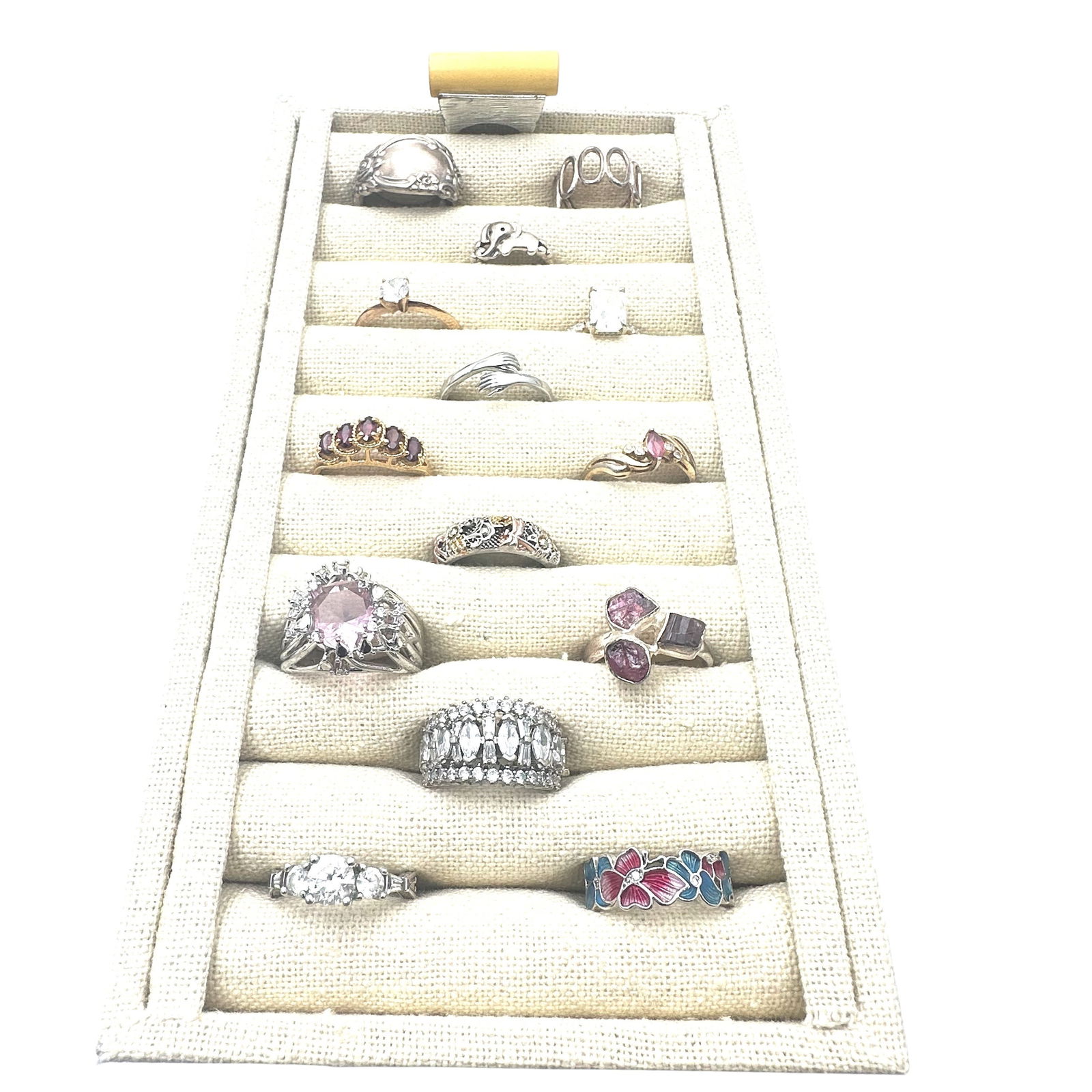 Jewelry Group of Costume Rings Variety of Sizes (1 of 2)