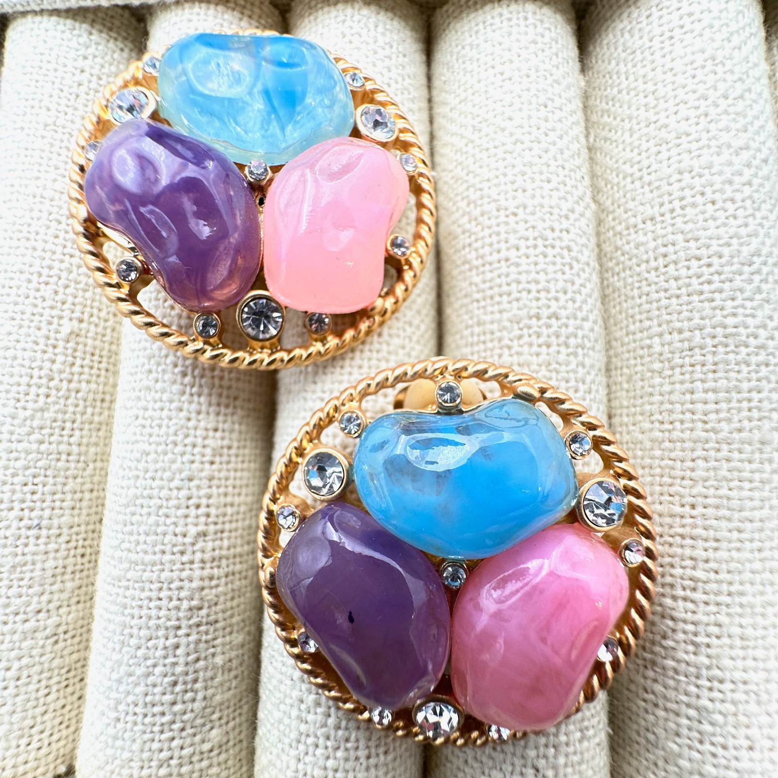 Artisan Moonstone Mixed Metal Ring Size 7: Artisan Moonstone Mixed Metal Ring Size 8