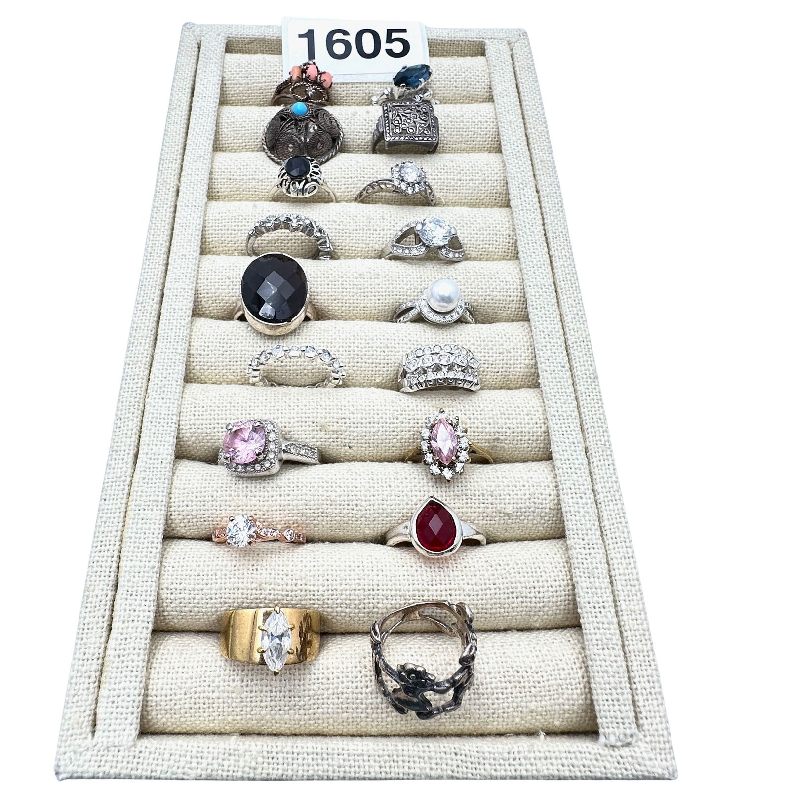 Vintage Group Collection of Costume Rings (1 of 2)