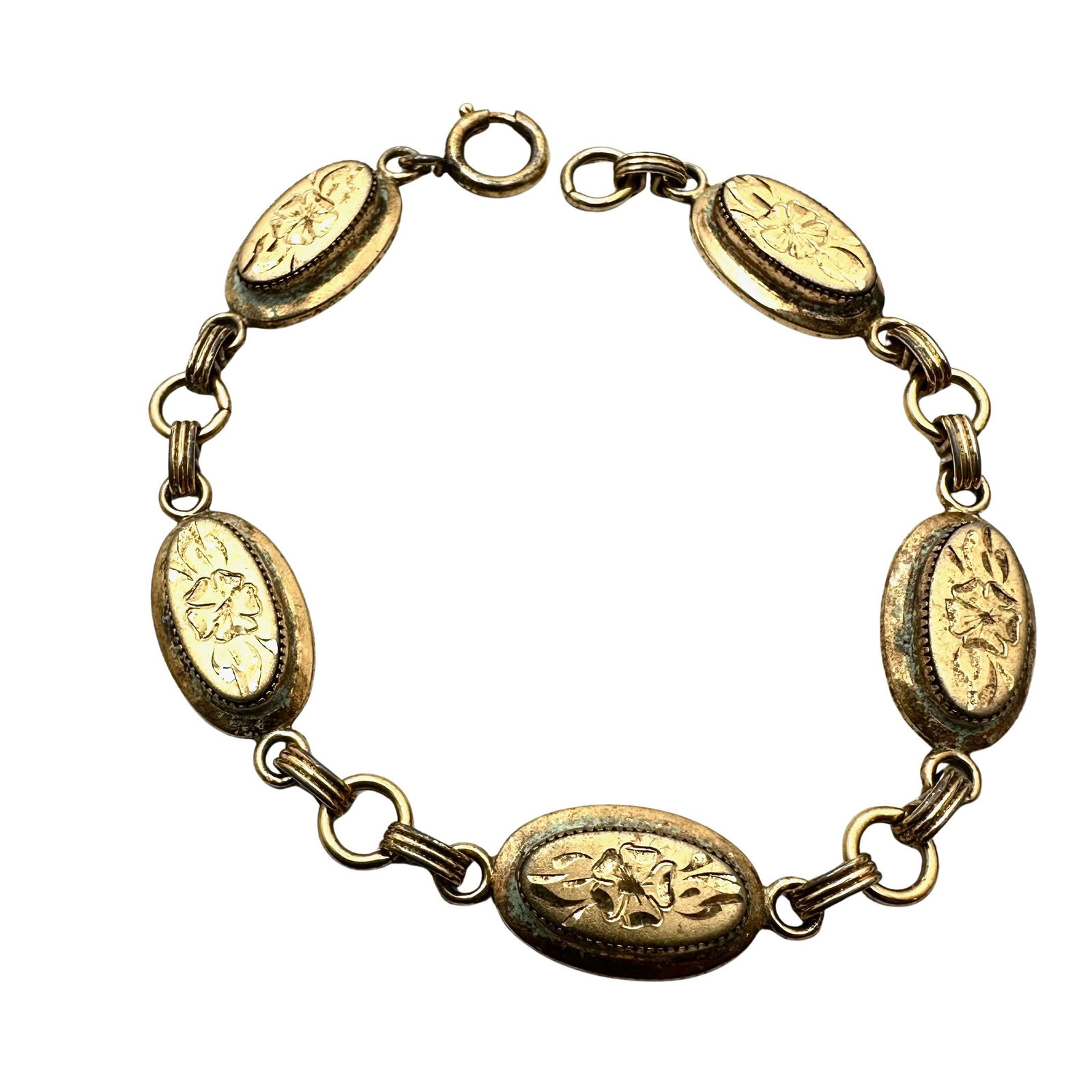 Vintage Gold Filled Bracelet 7 Inch (1 of 2)