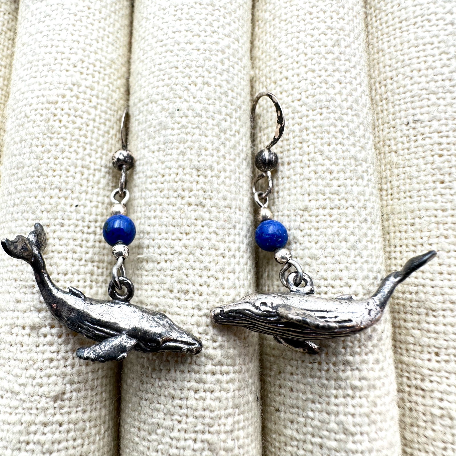 Sterling Silver Orca Whale Sterling Silver Pierced Earrings (1 of 2)