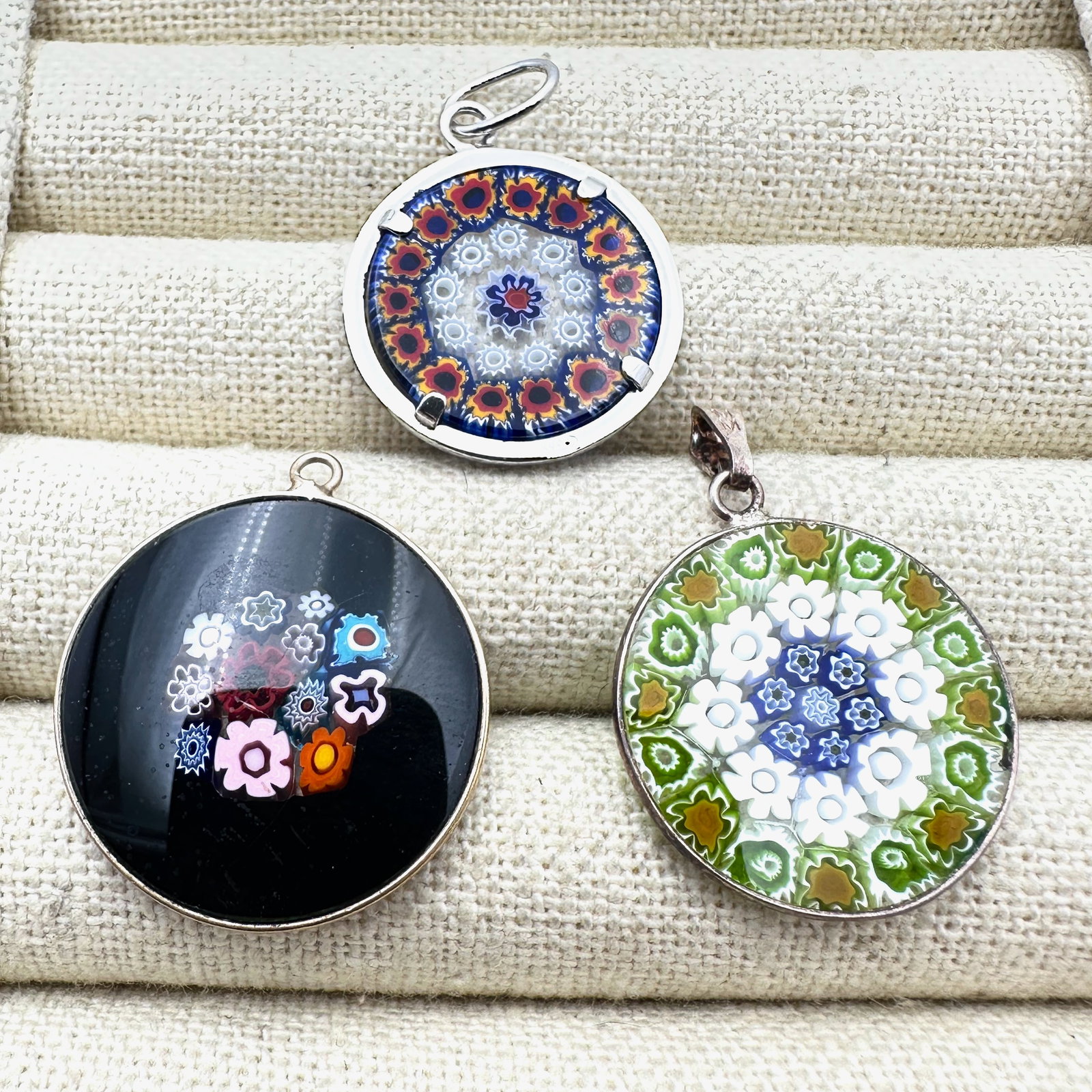 Vintage Lot Of Italian Glass Pendants (1 of 2)