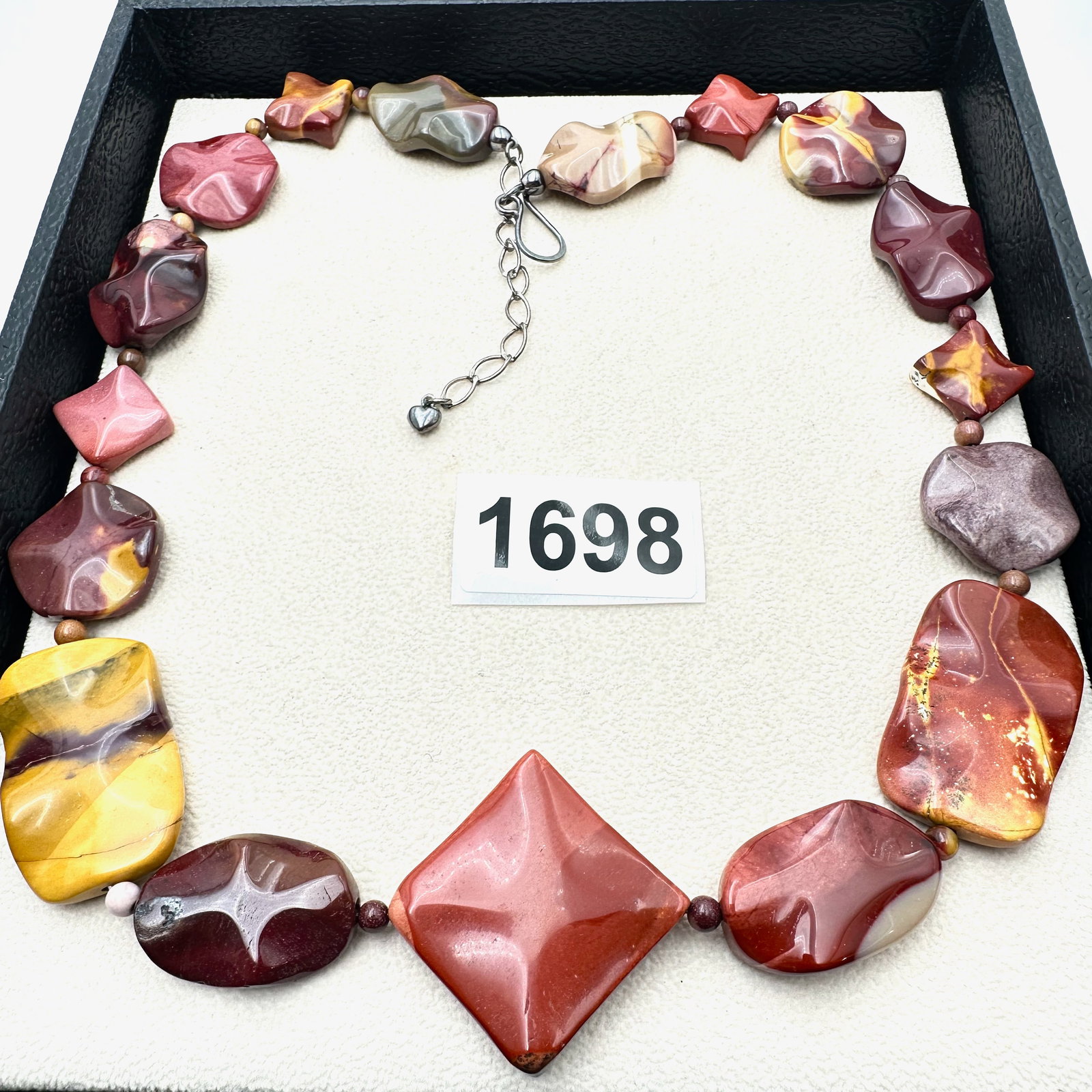 Jay King Mine Finds Desert Rose Trading Gemstone Necklace 20 Inch Length (1 of 2)