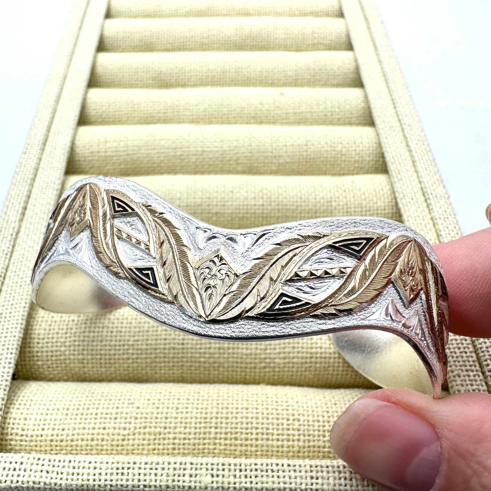 Montana Silver Smith Silver Plated Cuff Bracelet (1 of 2)