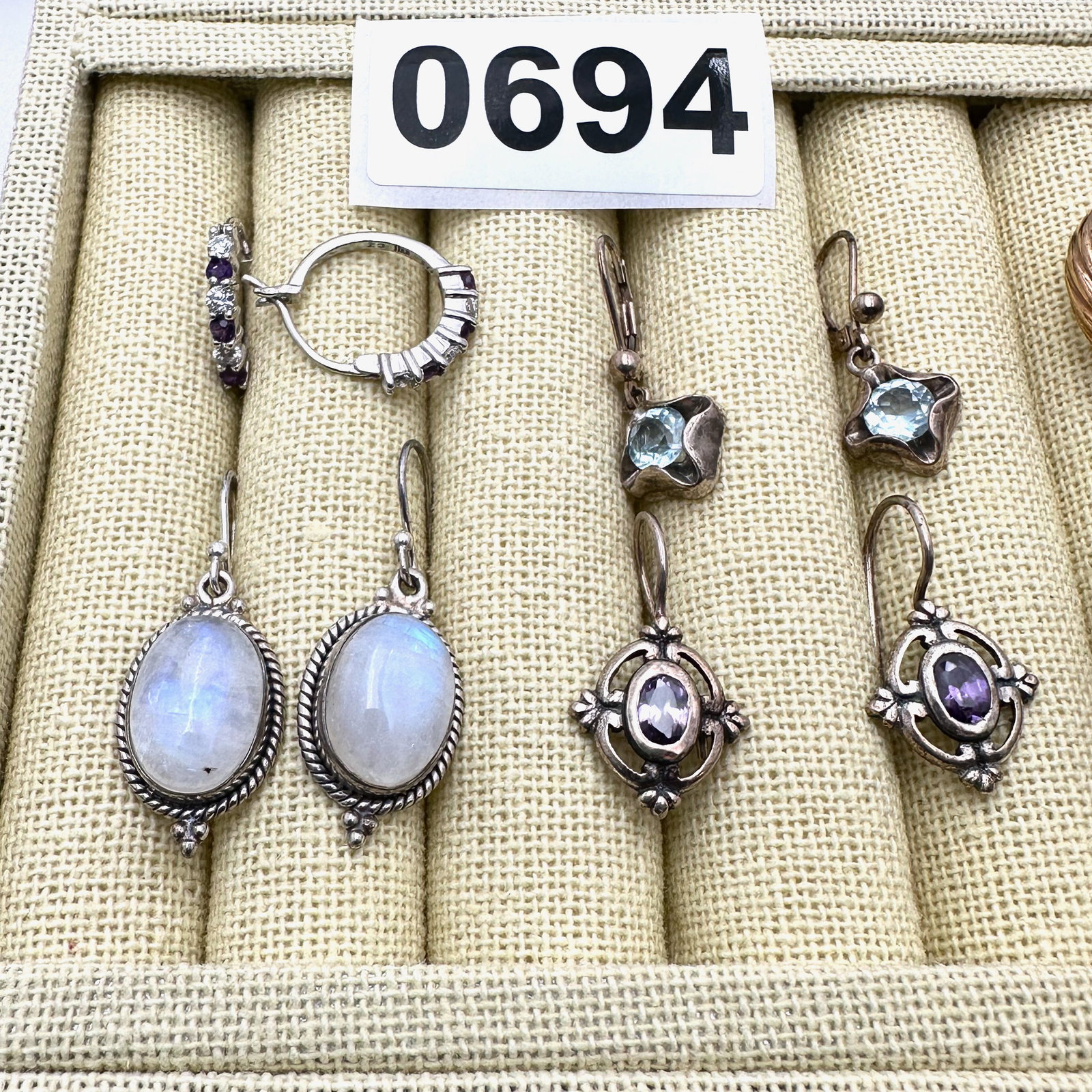 Group of Sterling Silver Earrings (1 of 2)