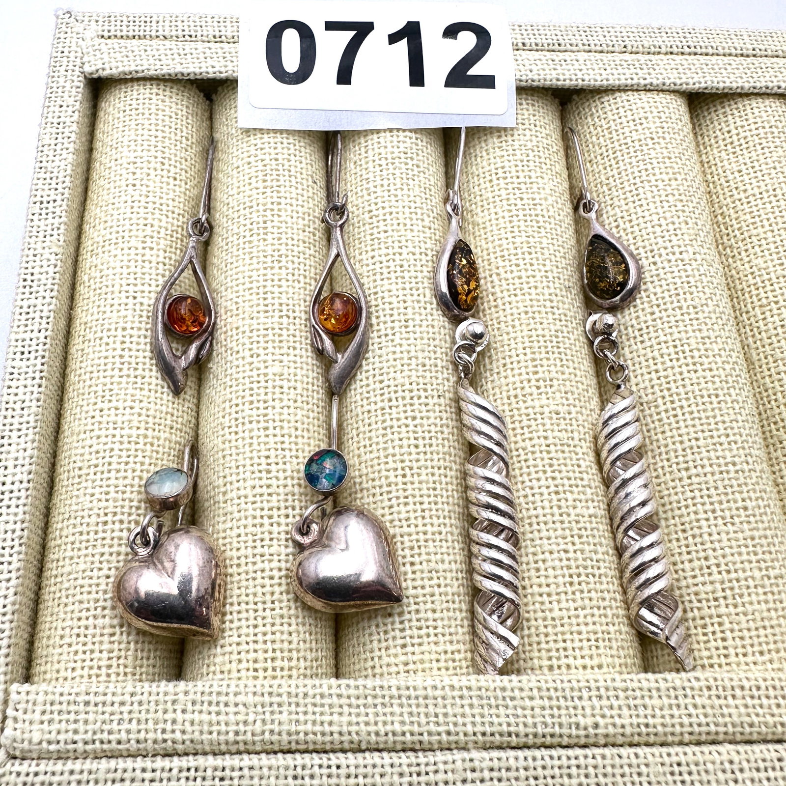 Group of Sterling Silver Earrings (1 of 2)