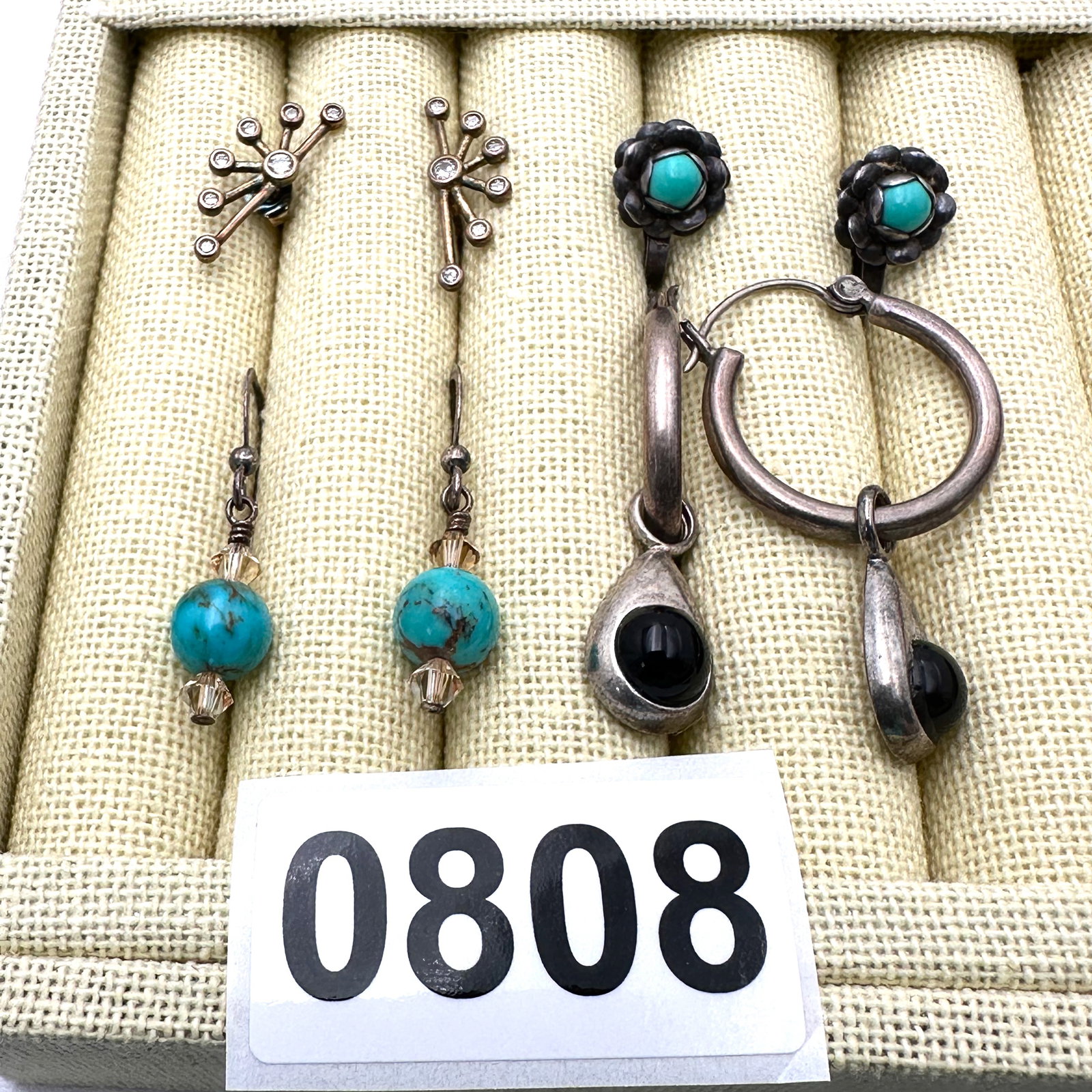Group of Sterling Silver Earrings (1 of 2)
