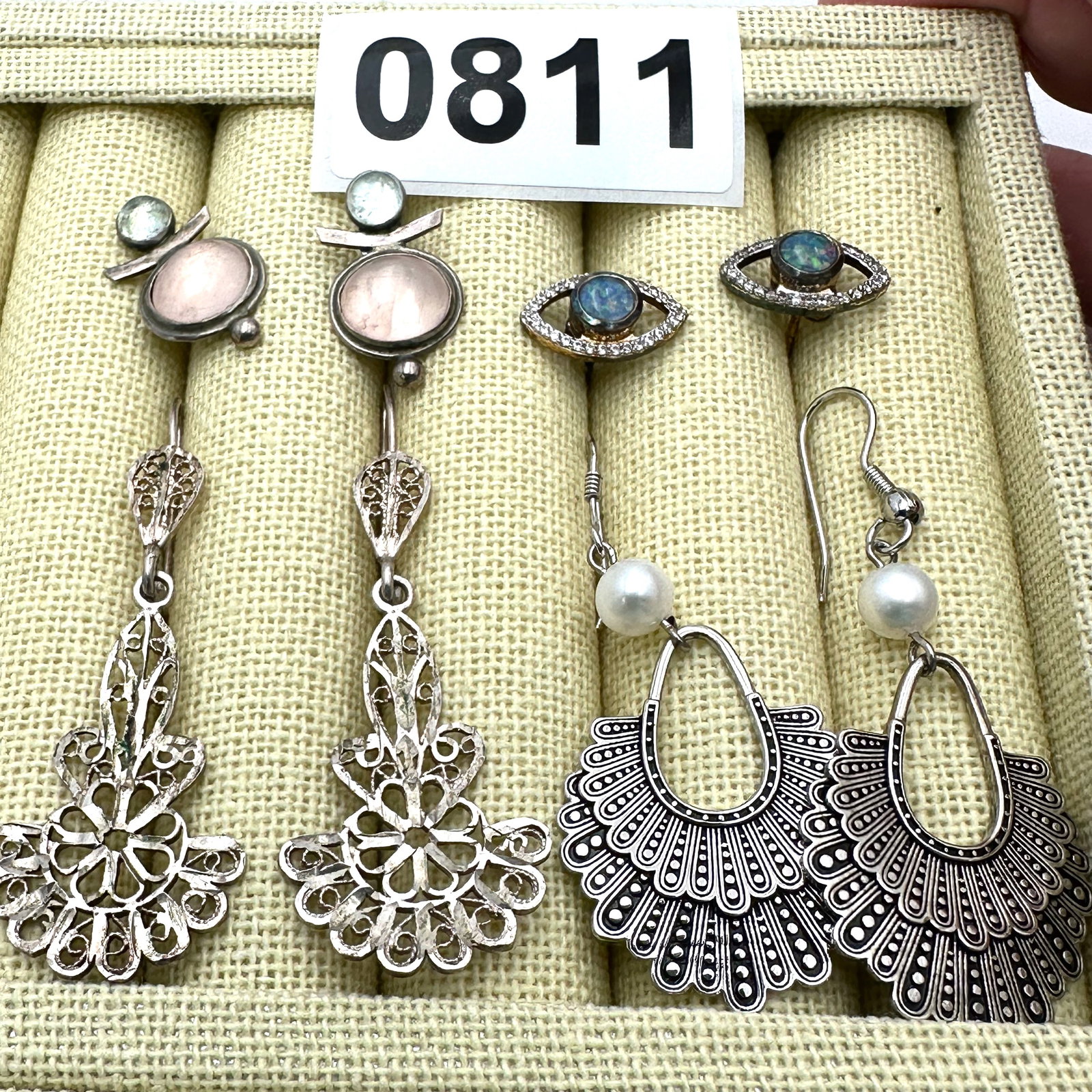 Group of Sterling Silver Earrings (1 of 2)