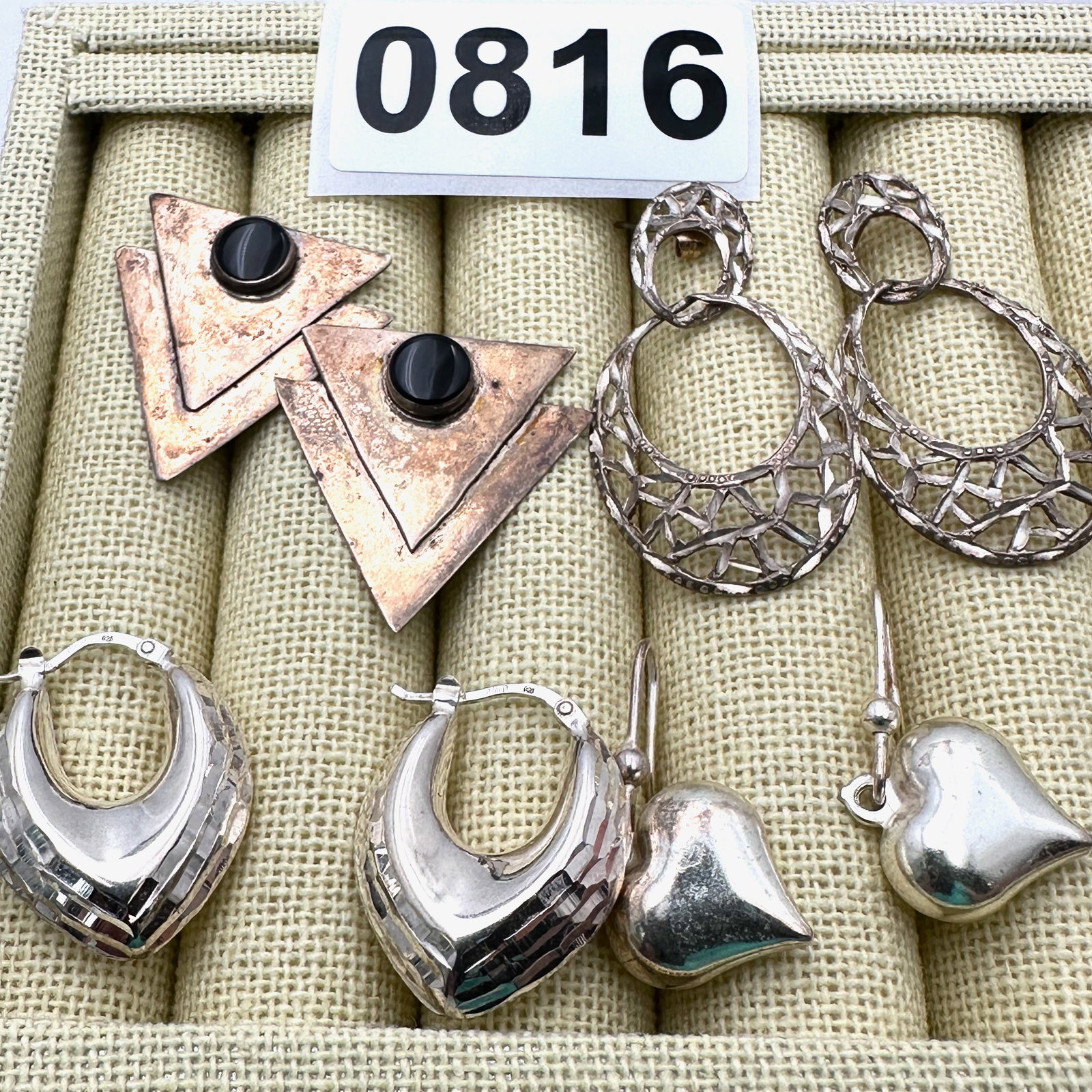 Group of Sterling Silver Earrings (1 of 2)