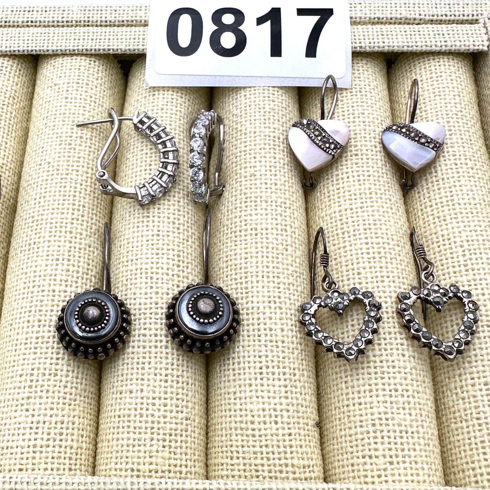 Group of Sterling Silver Earrings (1 of 2)