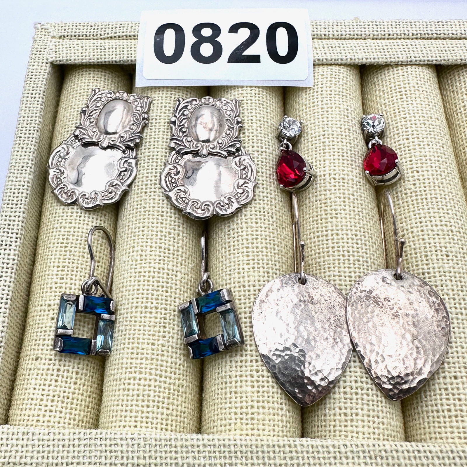 Group of Sterling Silver Earrings (1 of 2)